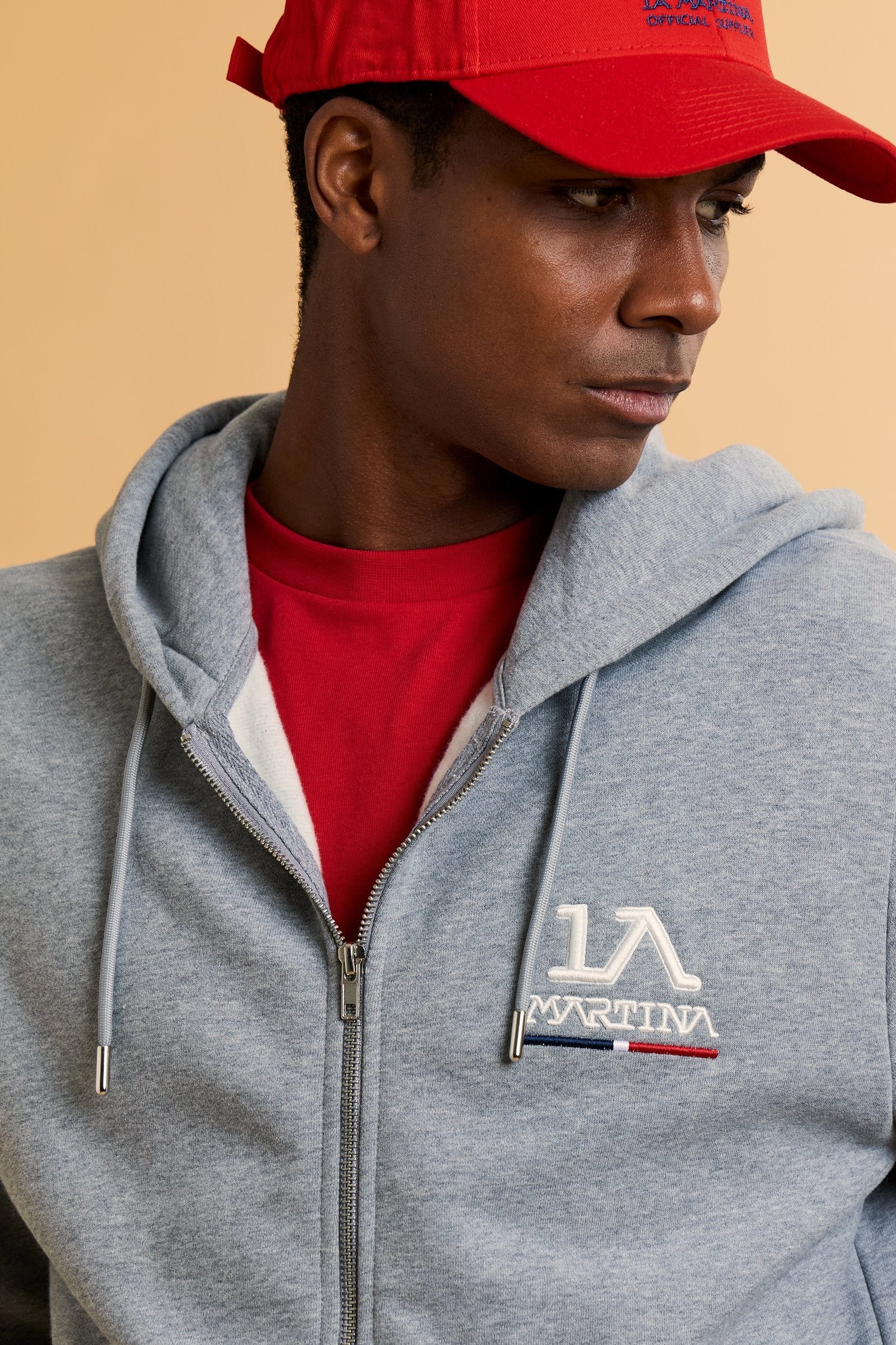 MAN HOODIE FULL ZIP SWEATSHIRT