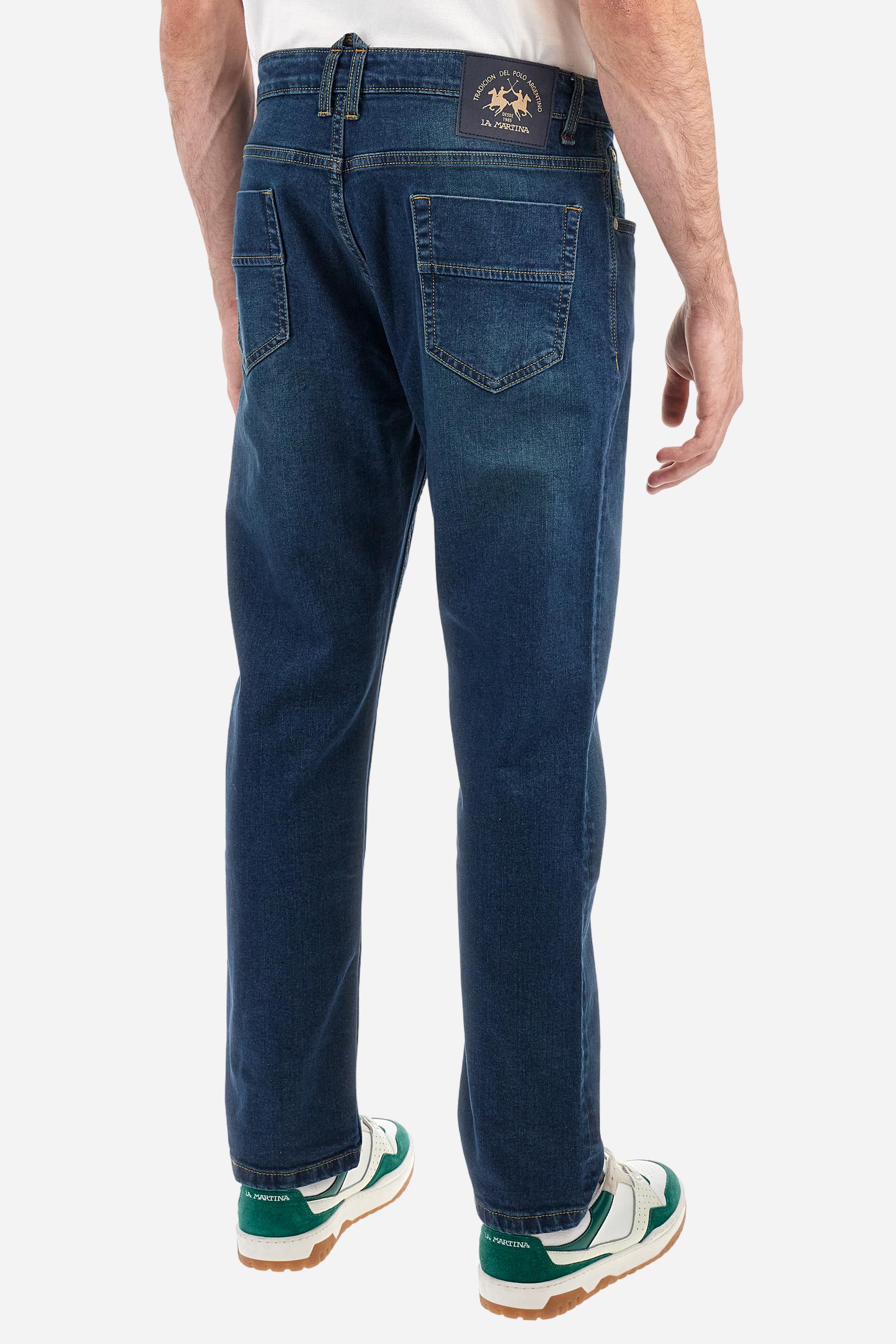 Cotton jeans in regular fit - Amal