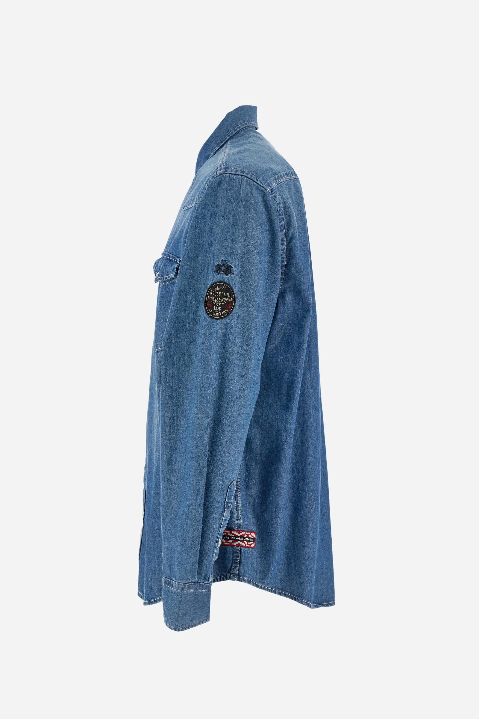 Chemise homme denim - Berry