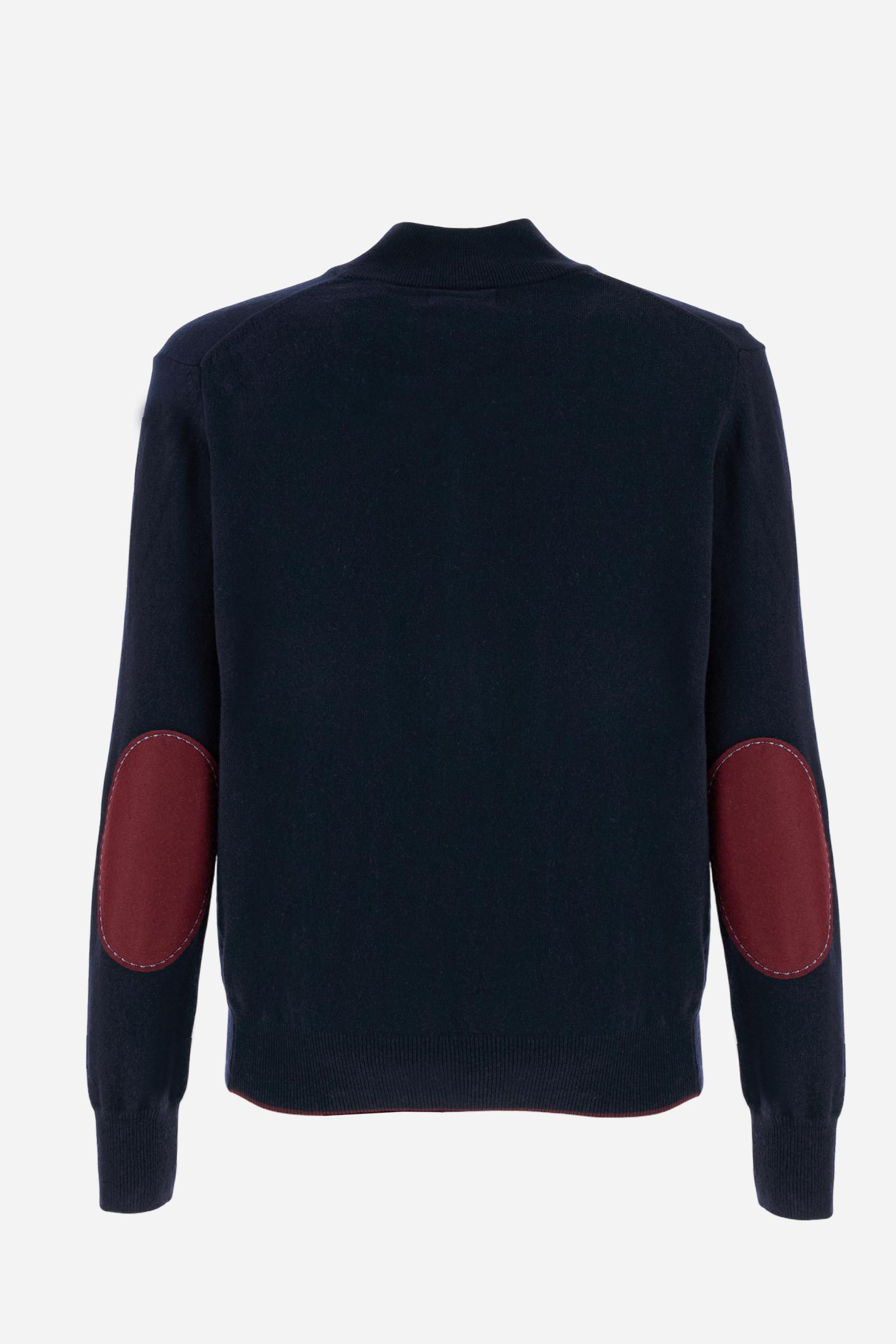 Men’s wool zip sweater - Brauwin
