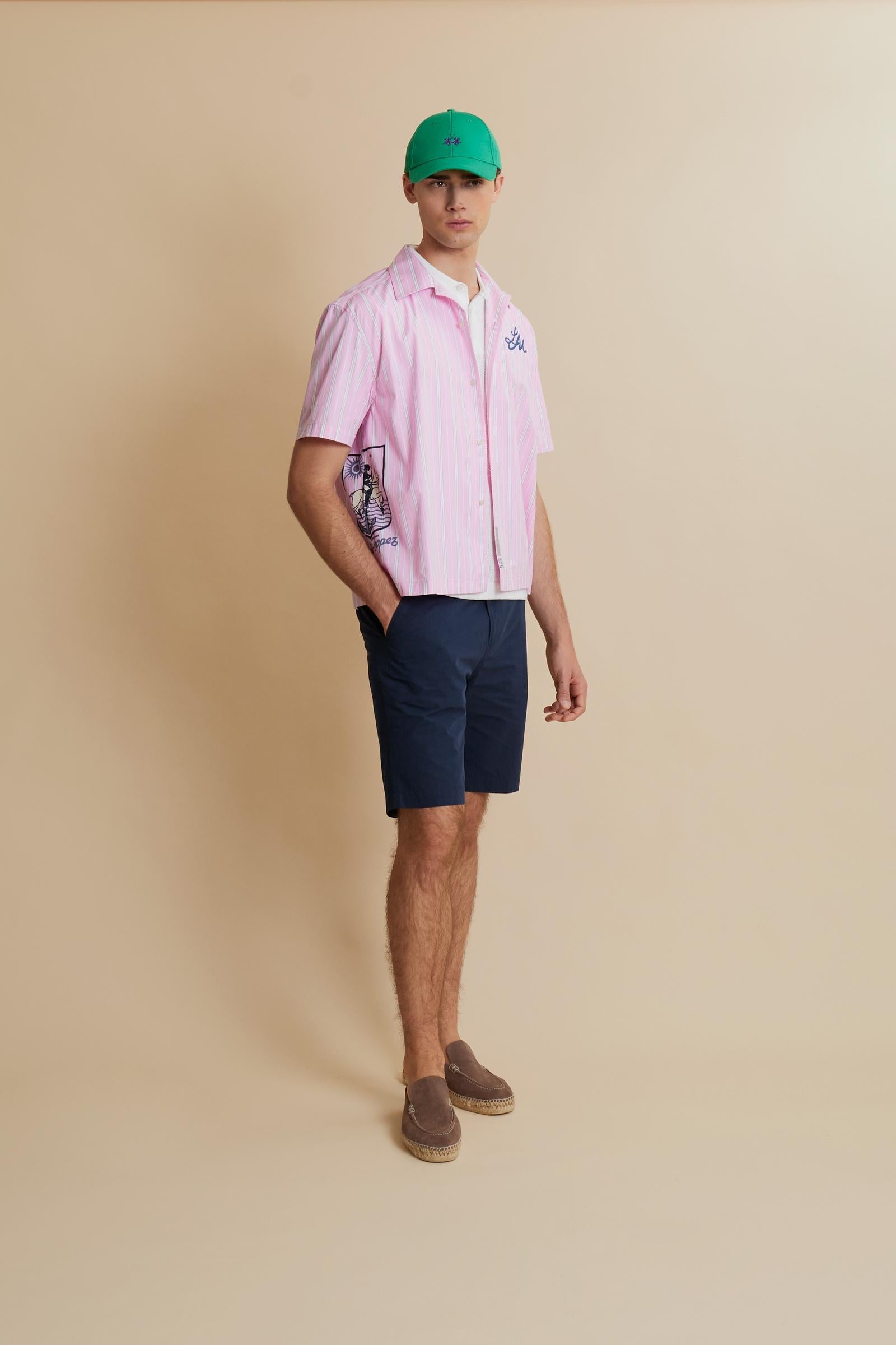 Men’s Saint Tropez bowling shirt - Clint