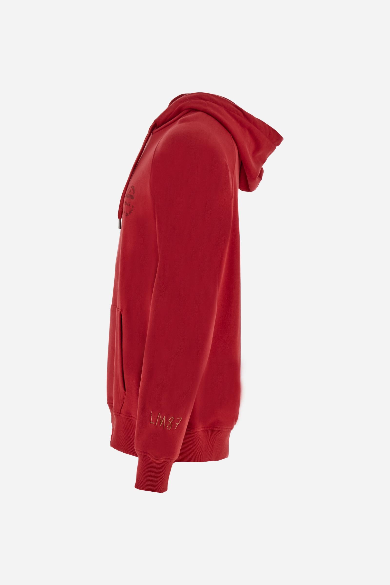 Hoodie in french terry - Buck