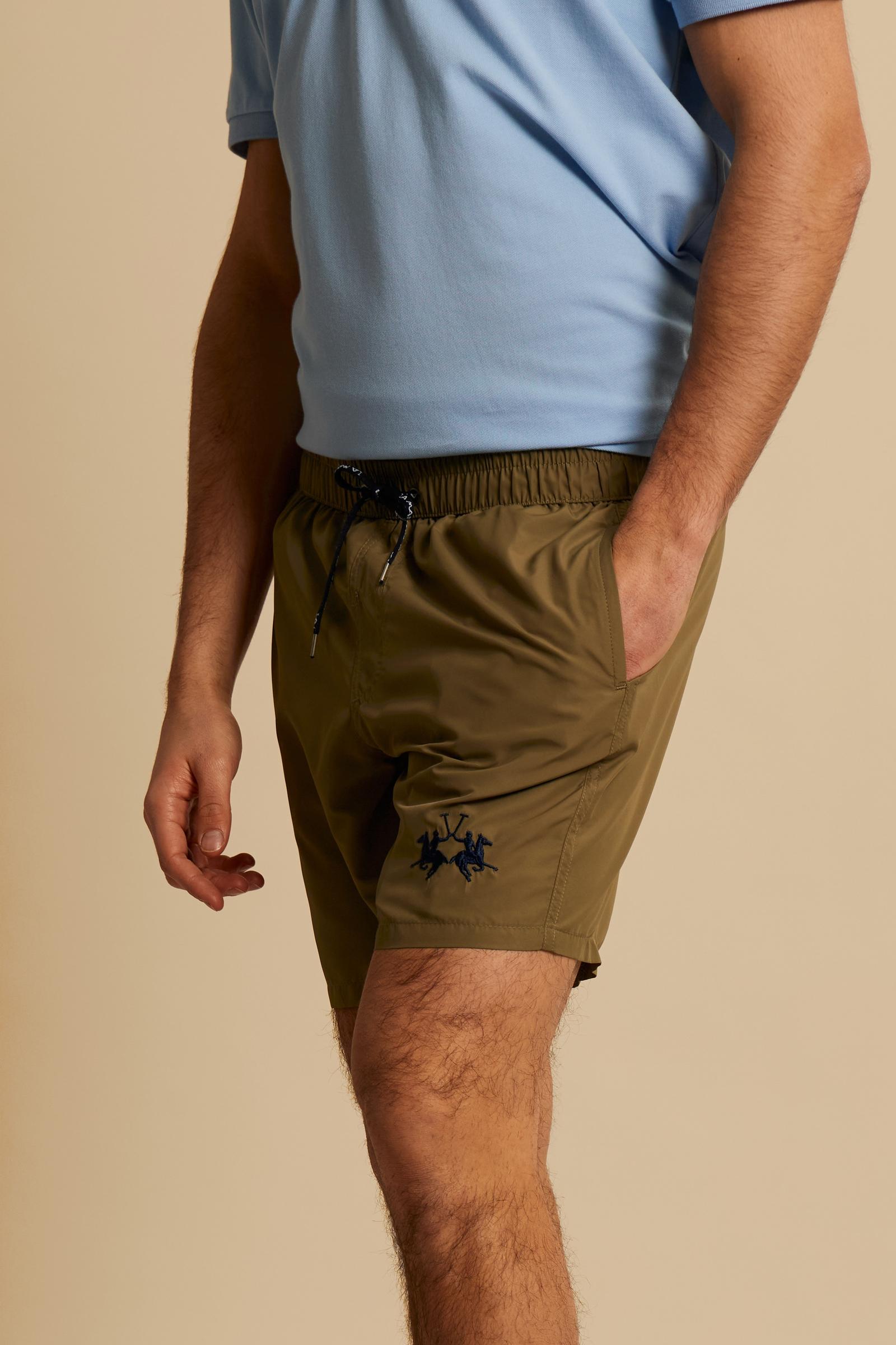 Men’s solid nylon swim shorts - Chuck