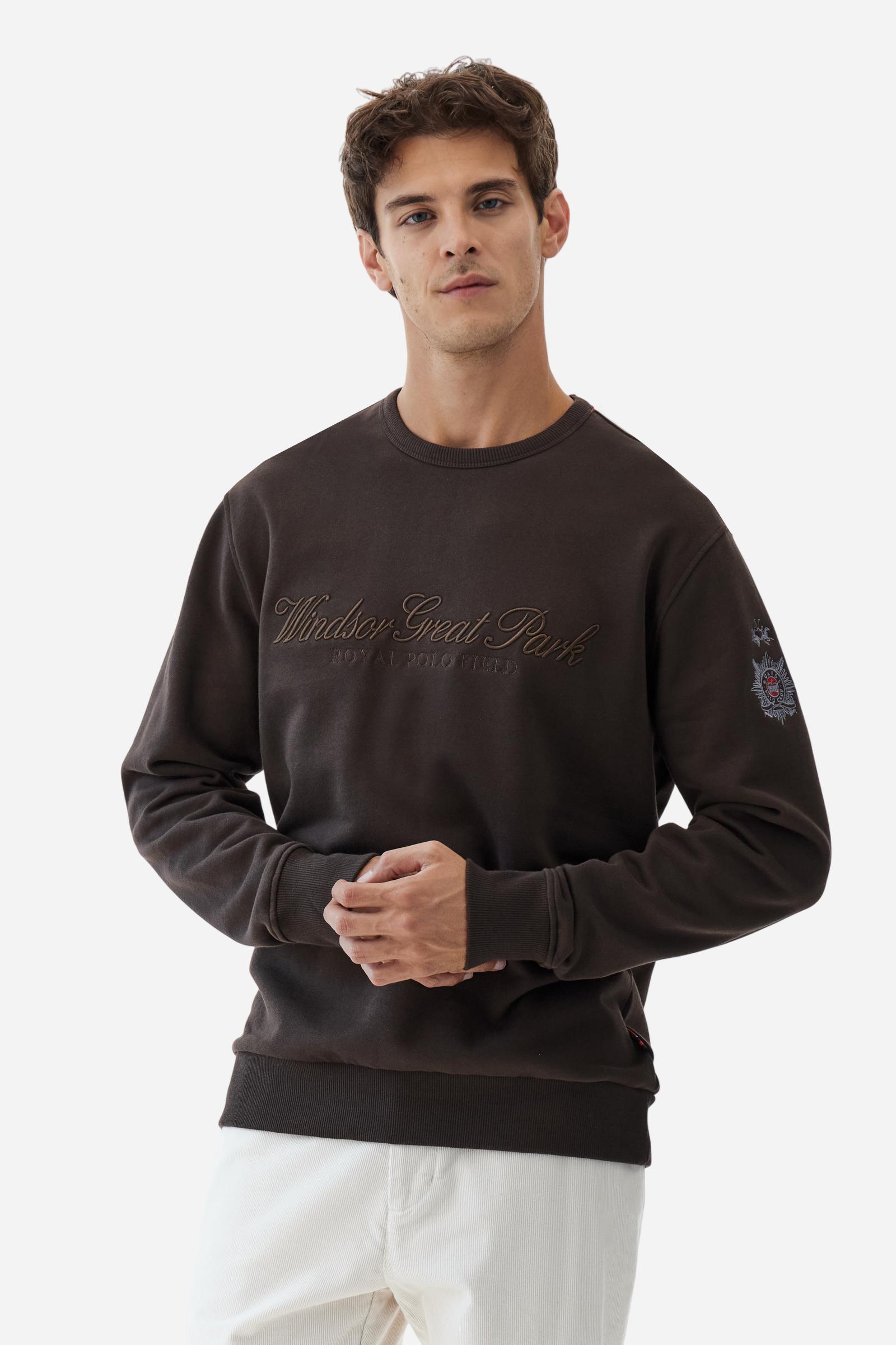 Men’s crew neck sweatshirt Windsor Great Park - Baltasar