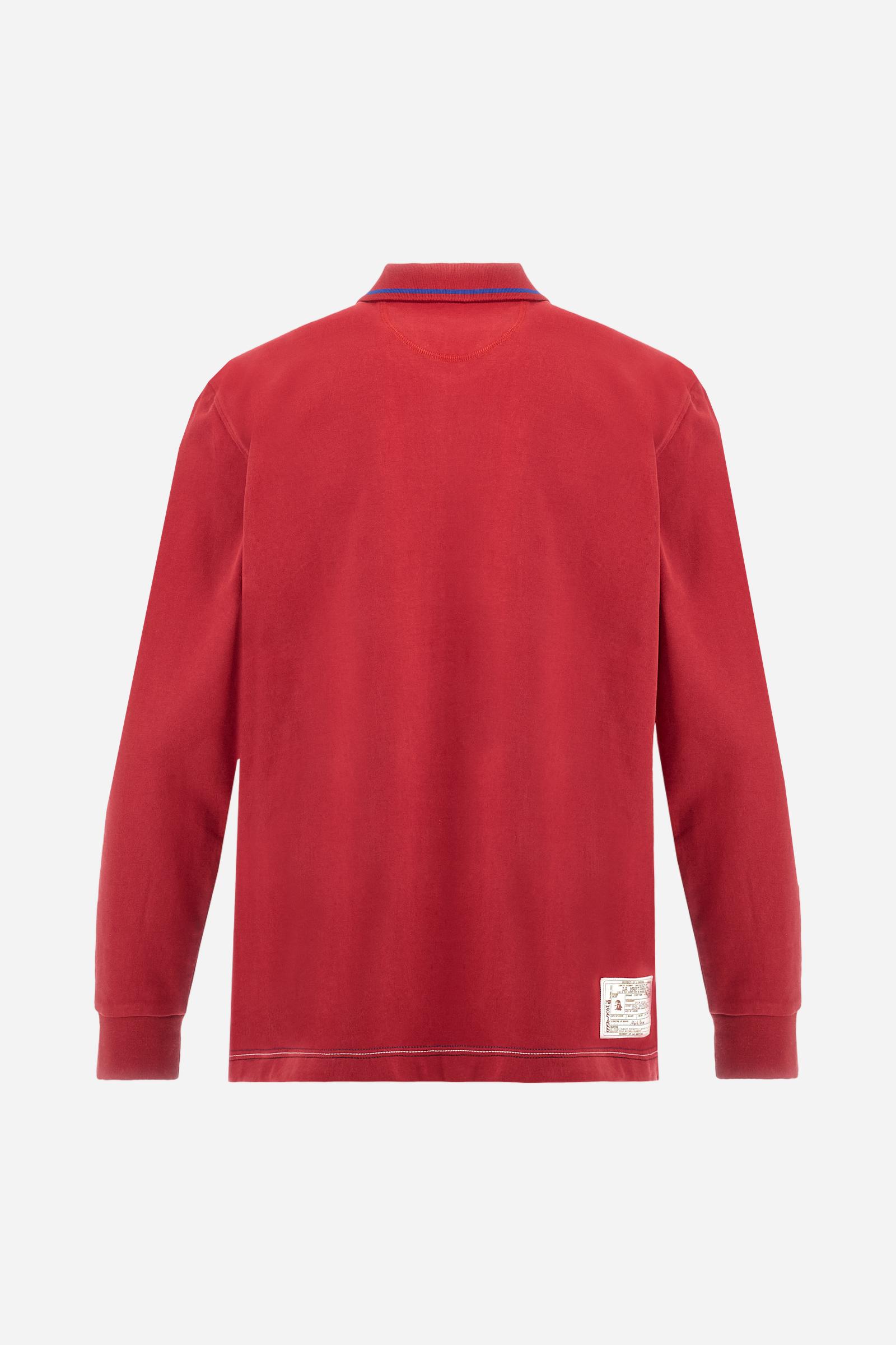 Men’s soft‑touch jersey polo shirt - Benton