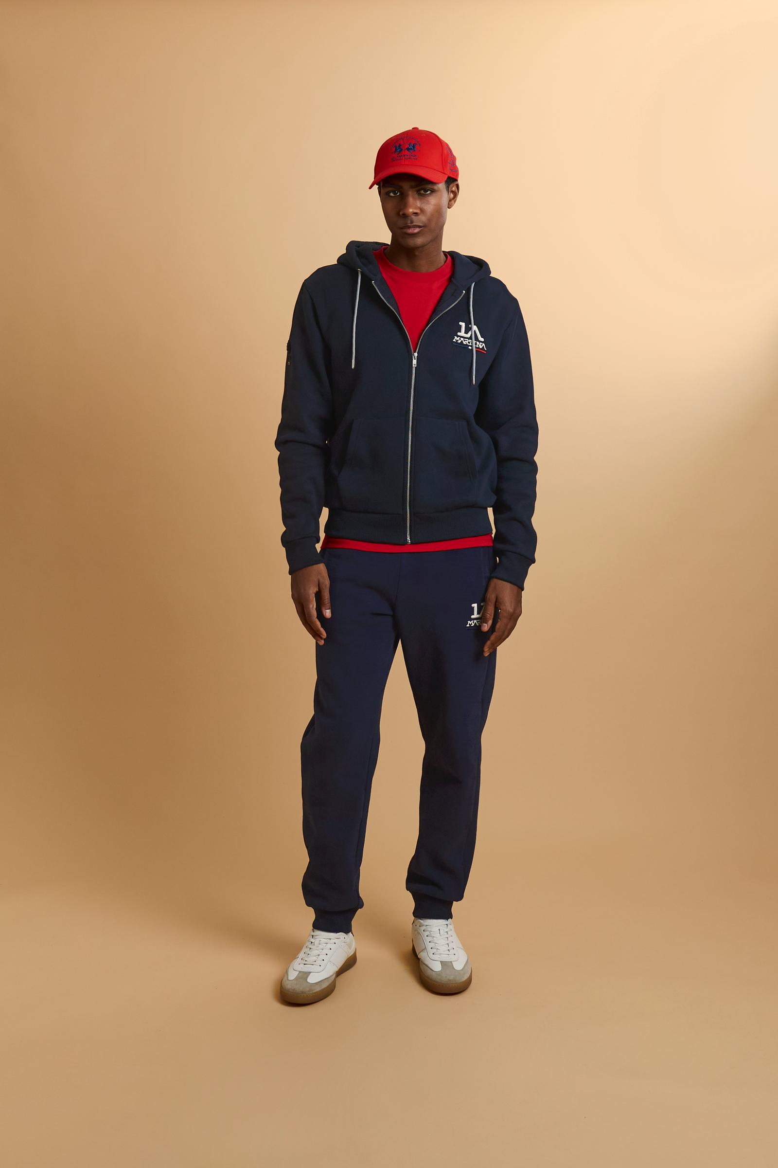 MAN HOODIE FULL ZIP SWEATSHIRT