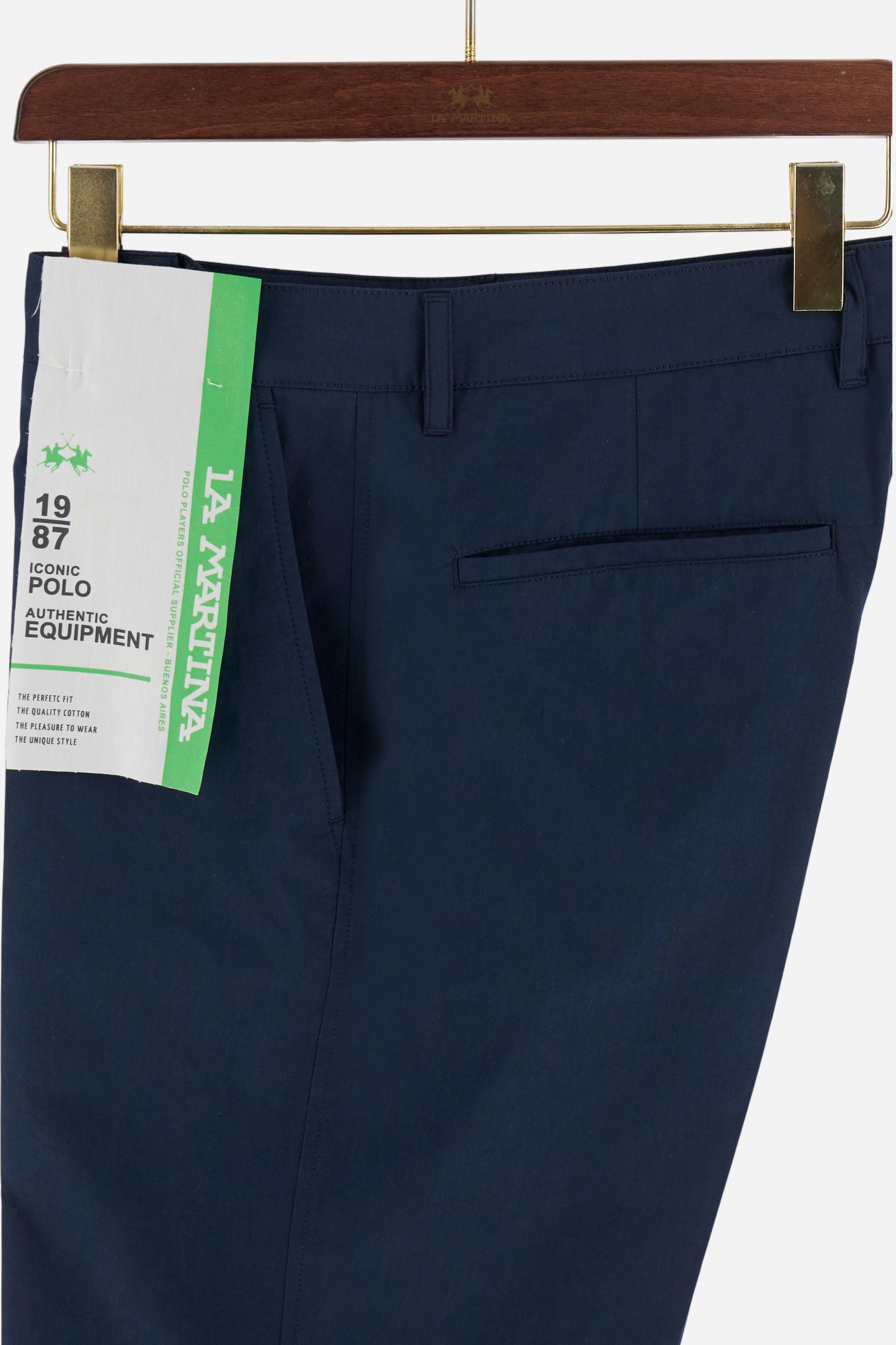 Pantalone chino uomo in popeline di cotone - Cassian