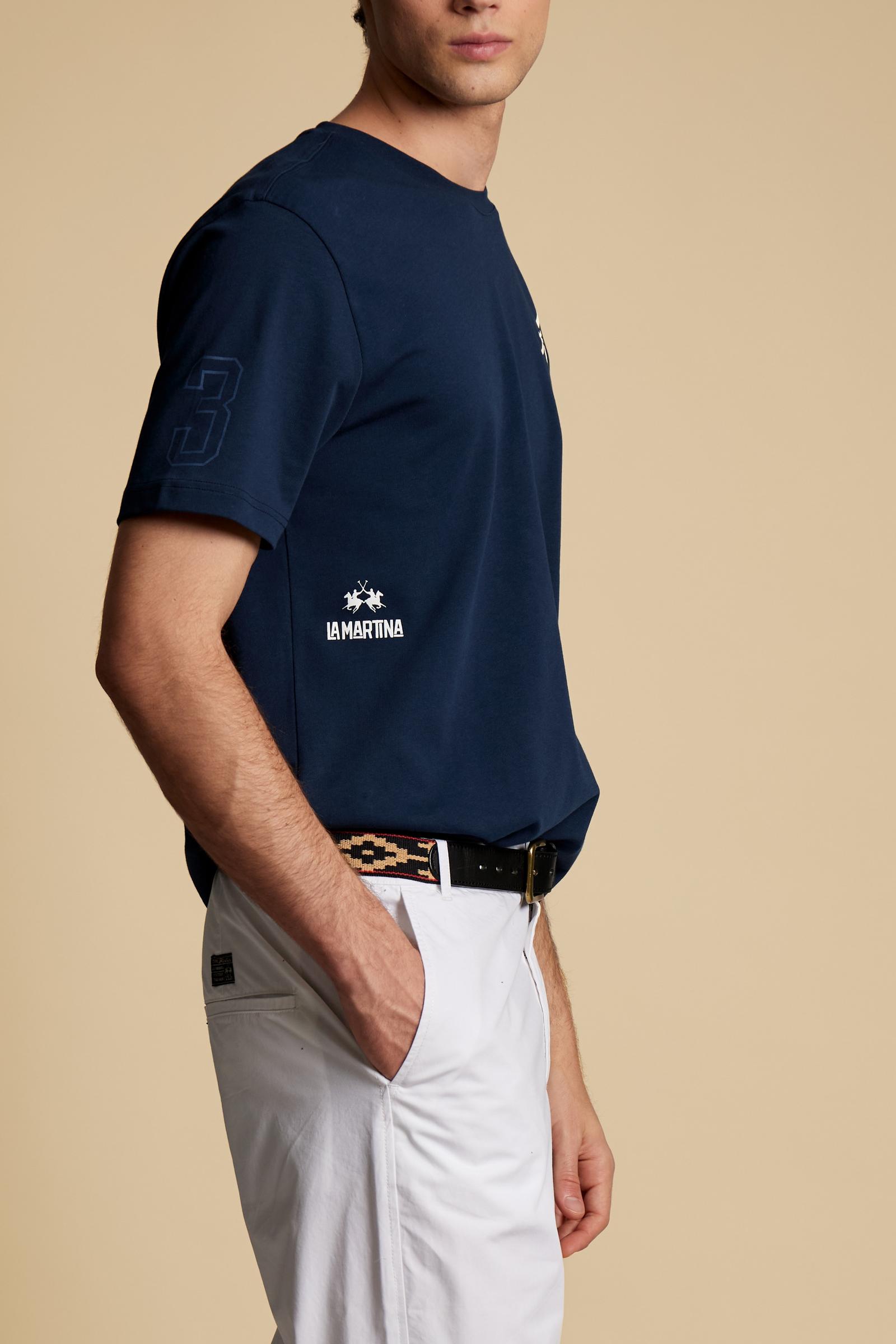 T-shirt homme col rond en jersey de coton Elite Polo – Ciceron