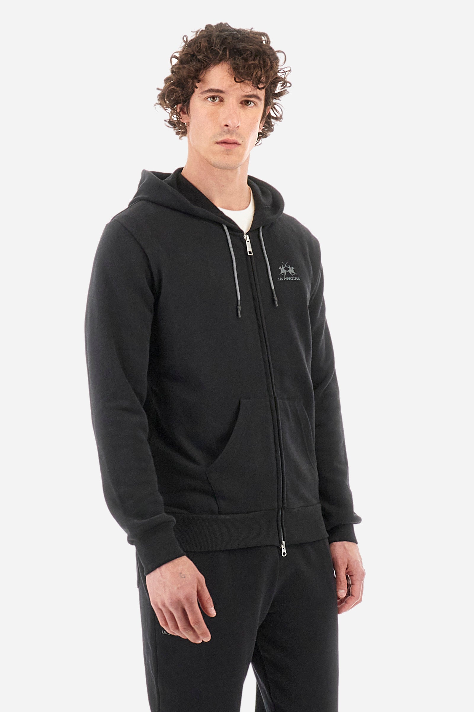 Men's full-zip sweatshirt in a regular fit Thiago La Martina