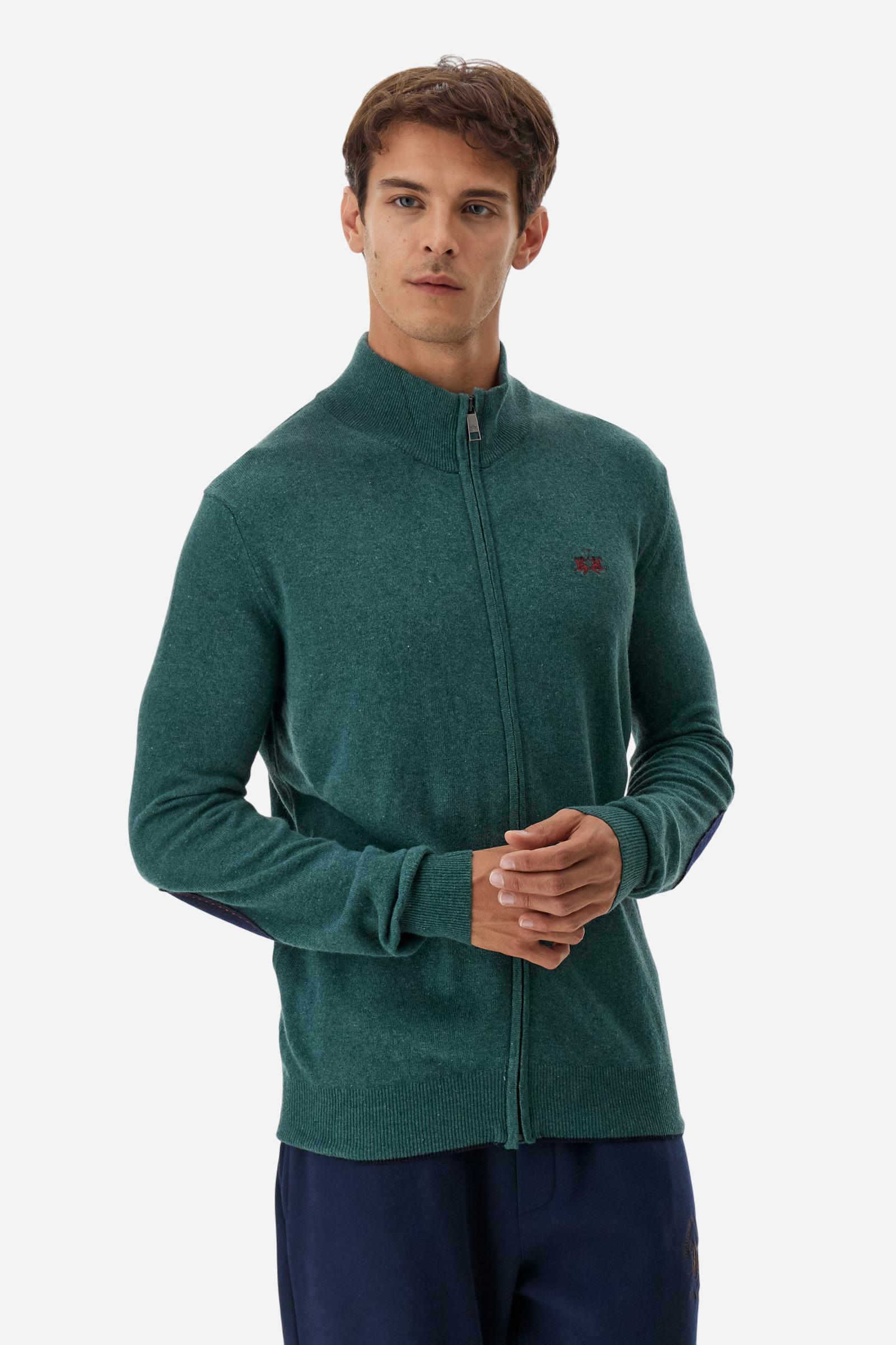 Jersey hombre lana con cremallera - Brauwin