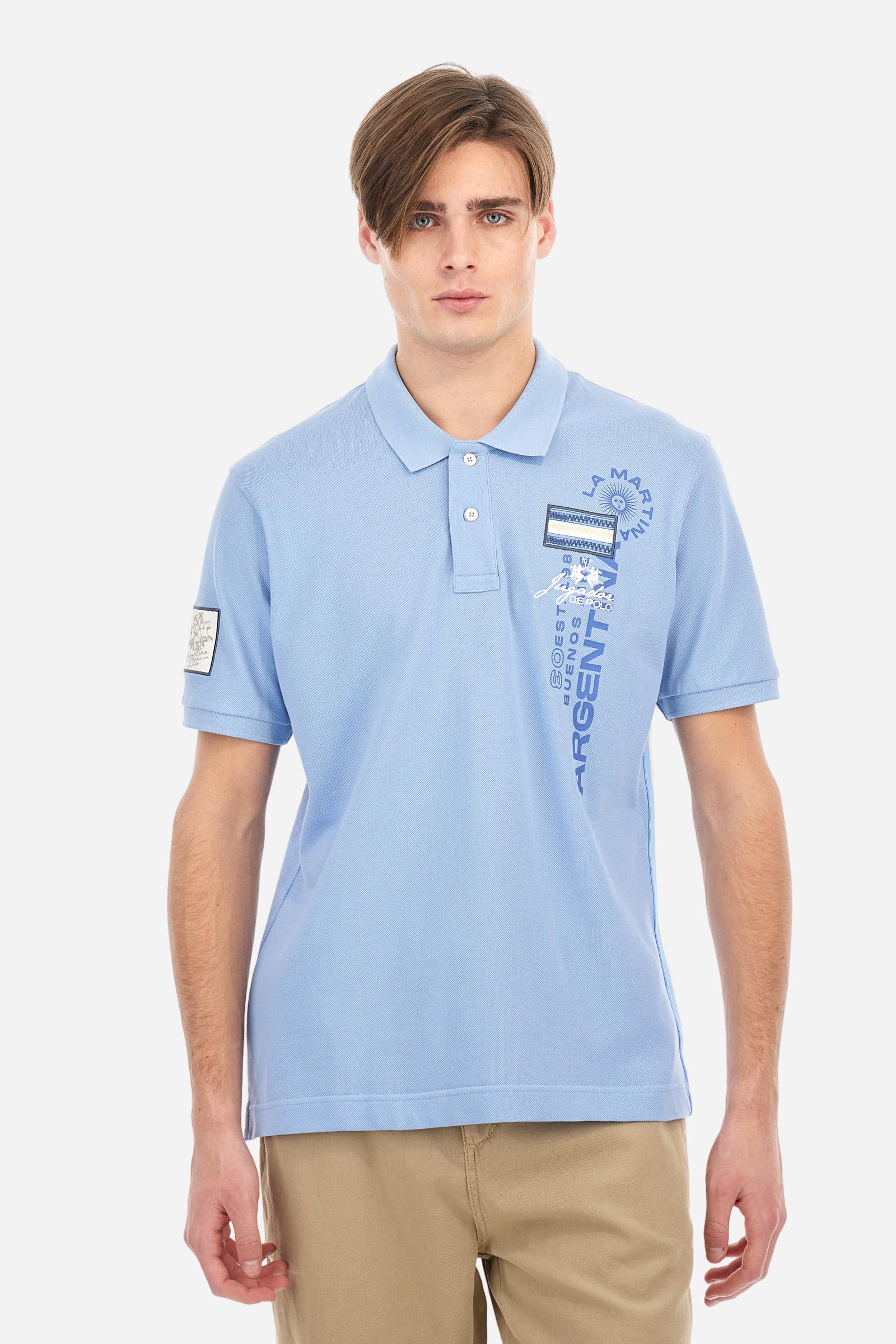 Poloshirt aus Baumwoll-Piqué in normalerPassform – Airton