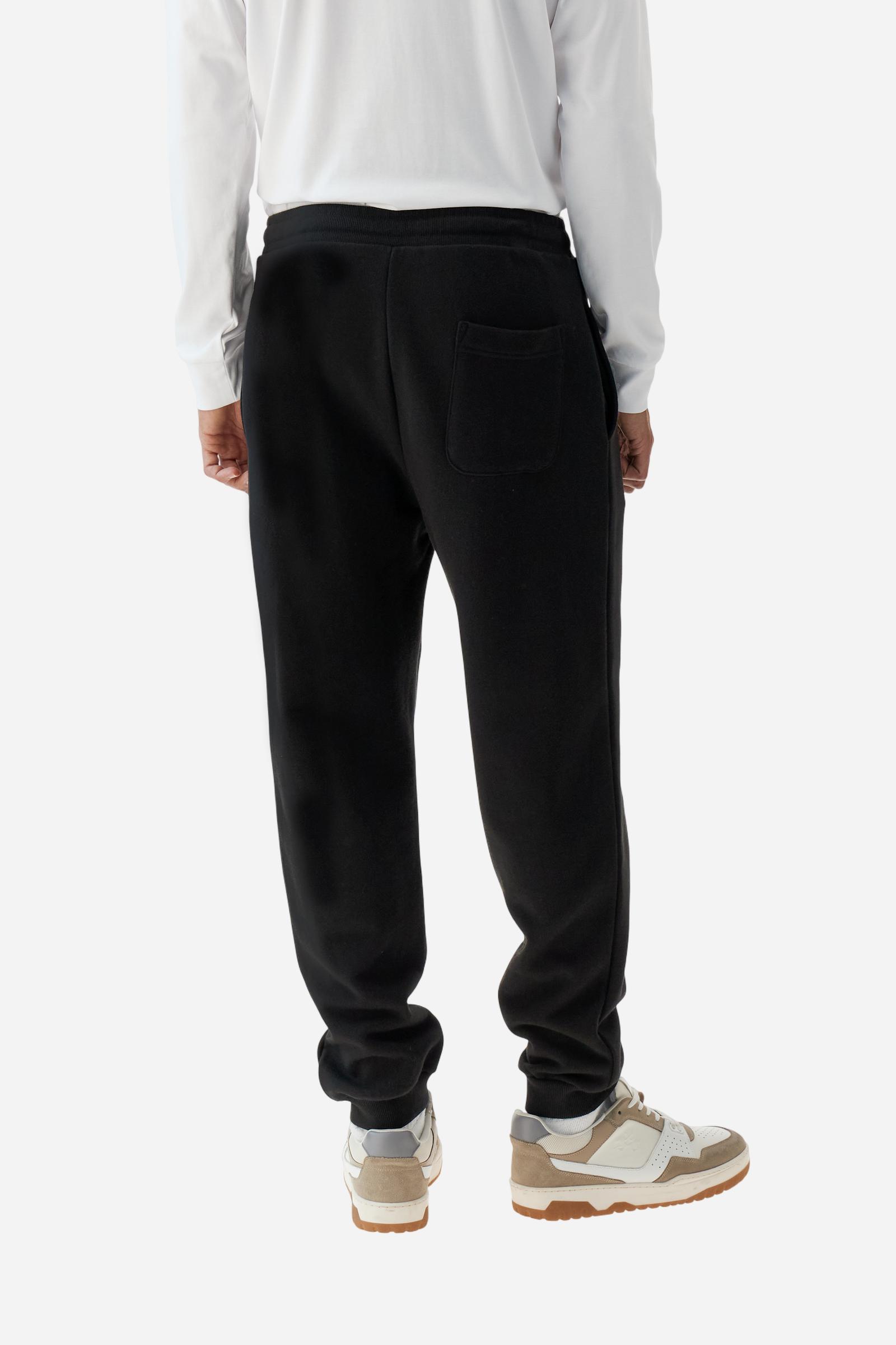 Men’s jogging pants in brushed cotton - Banyell