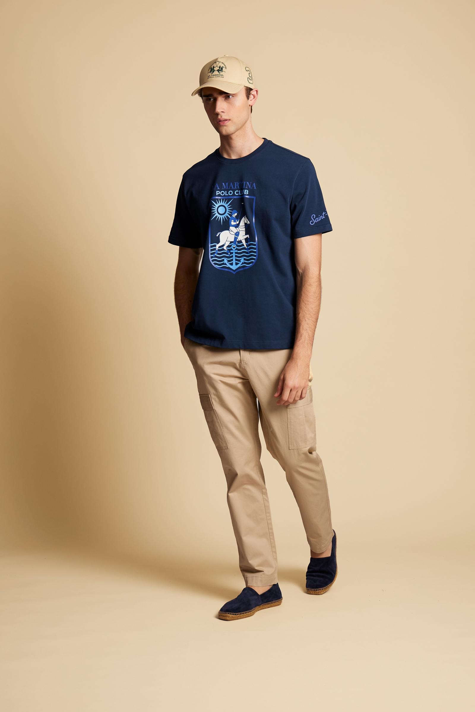 Herren-Jersey-T-Shirt La Martina Polo Club – Constantino