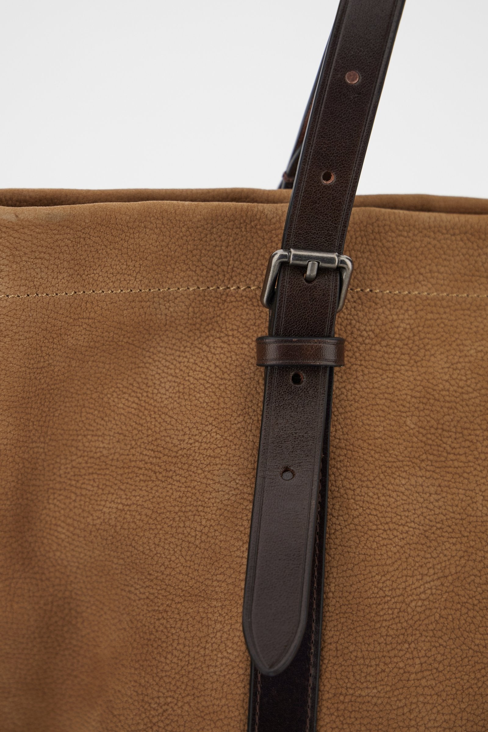 Tote bag in nabuk martellato - Hernan