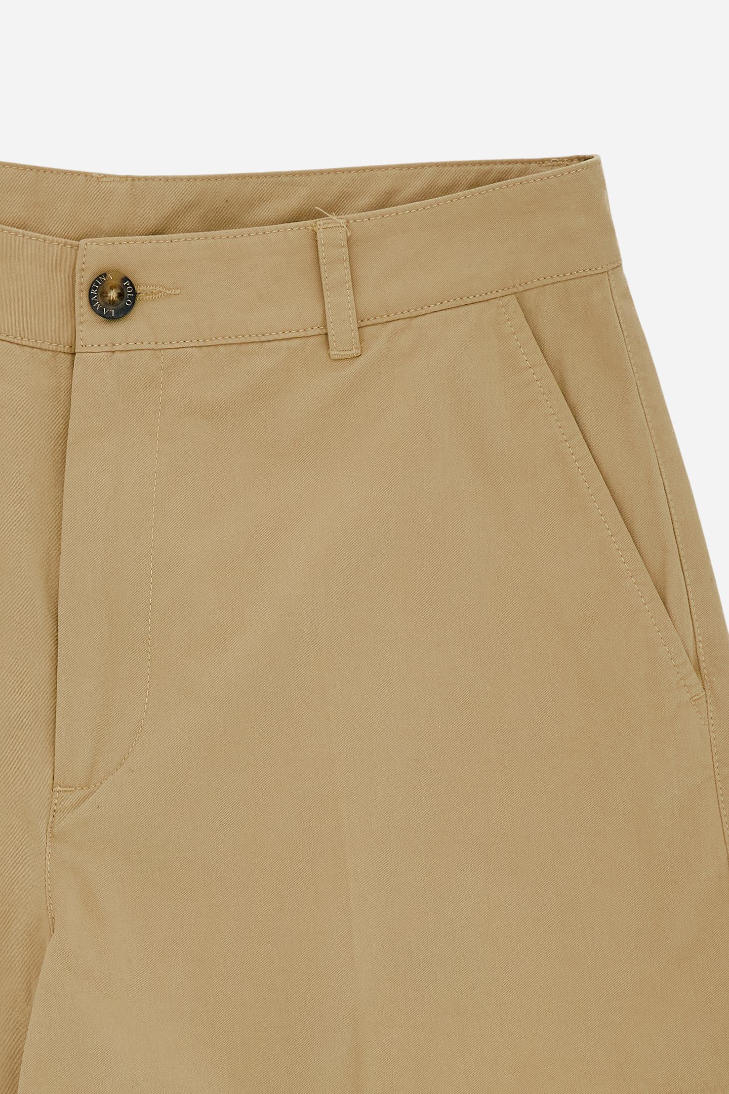 Women’s cotton twill Bermuda shorts – Cecilia