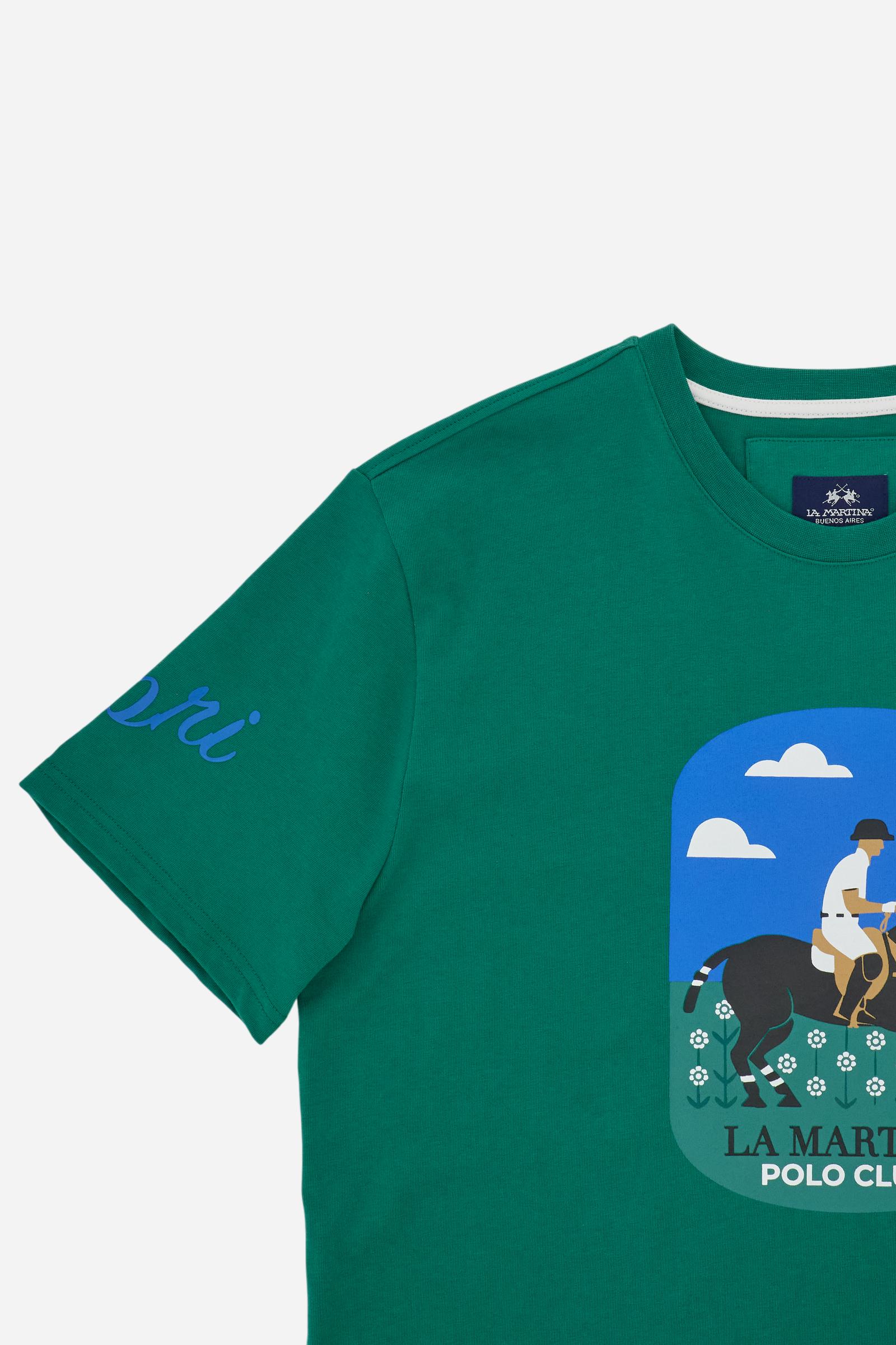 Men’s cotton jersey T-shirt Capri Edition – Calvino