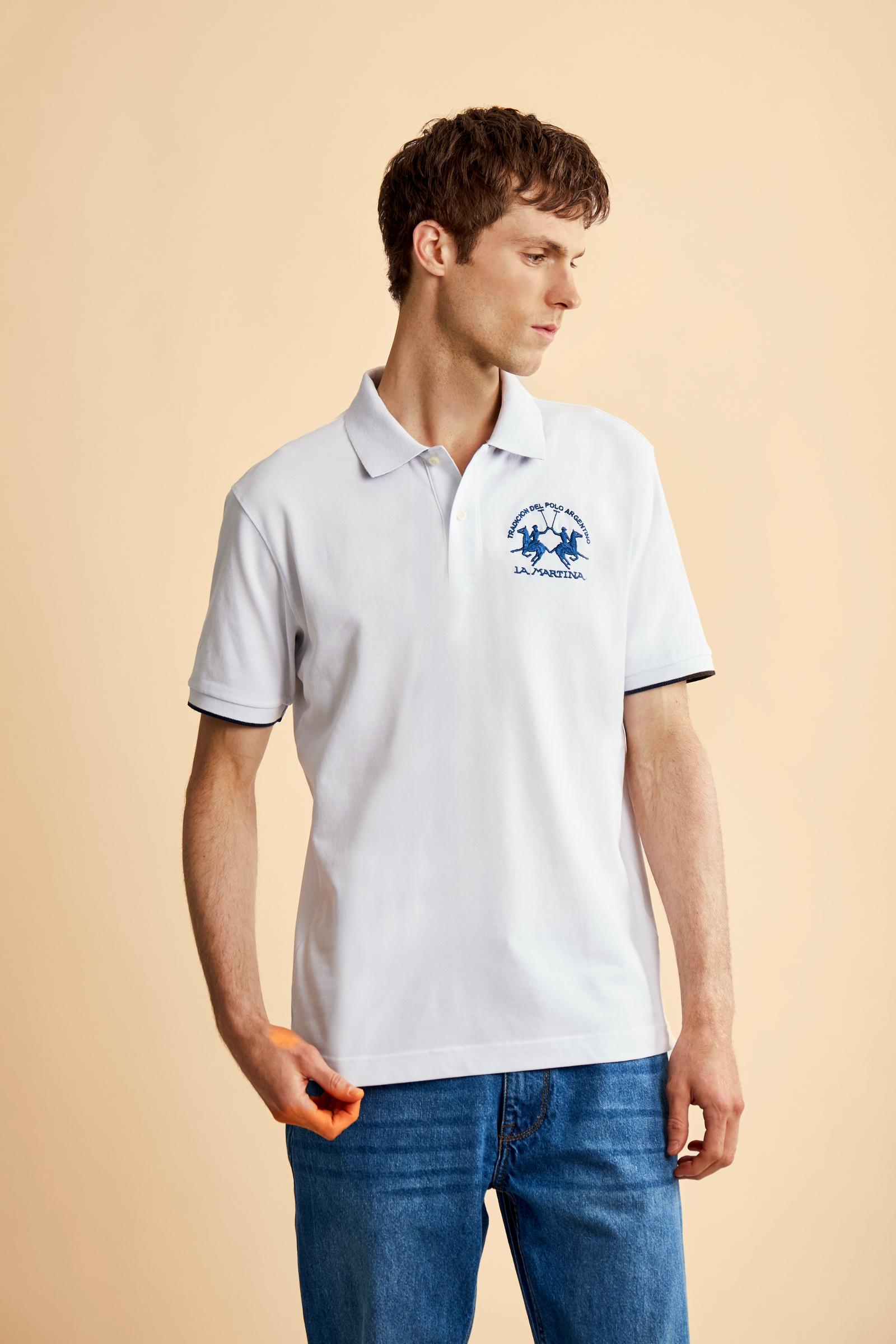 Men's regular-fit Polo Shirt - Optic White