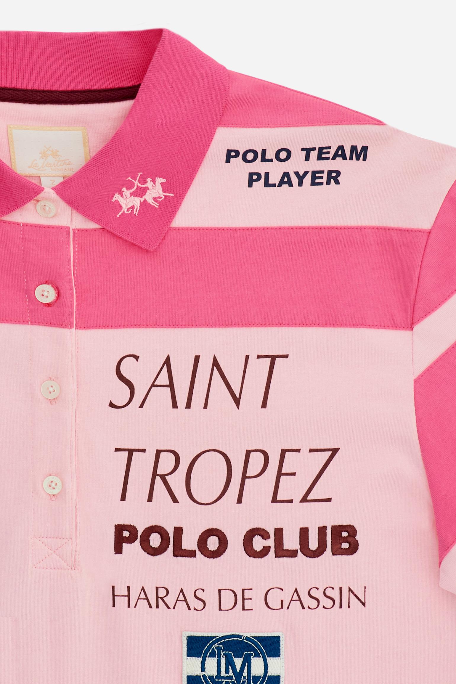 Women's long dress in heavy jersey Saint Tropez - Carola