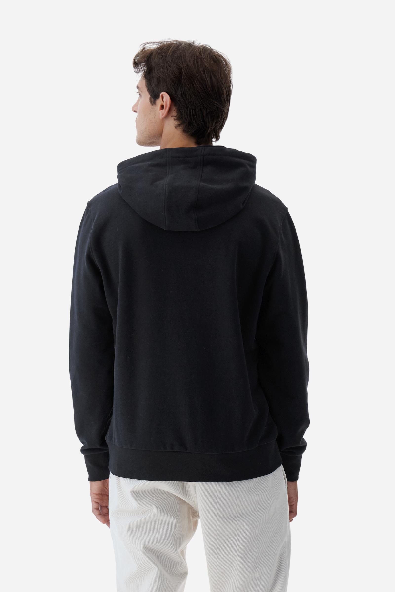 Sweat à capuche en coton avec maxi logo - Benny