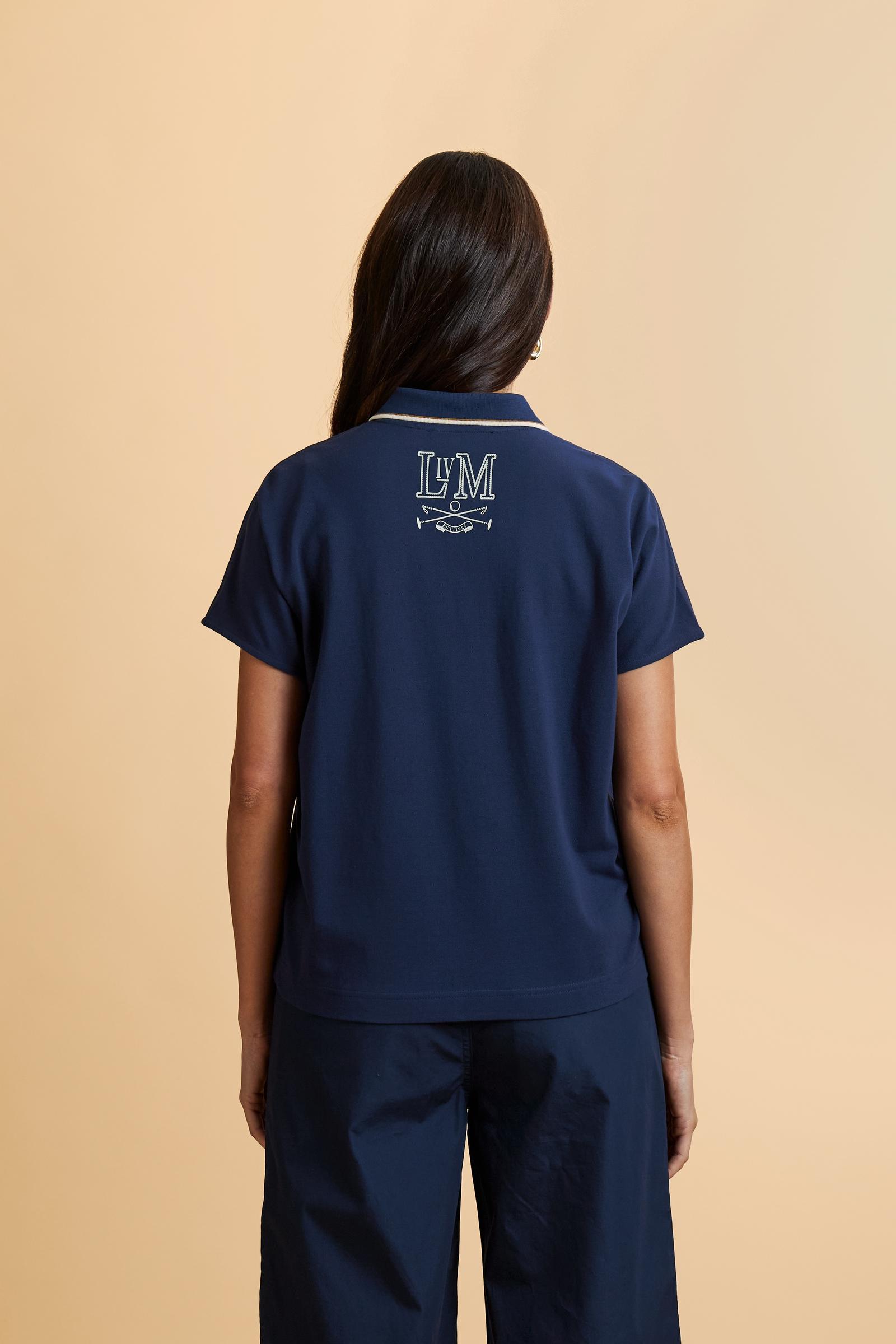 Damen Poloshirt aus Stretch-Piqué Guards Polo Club - Corazon