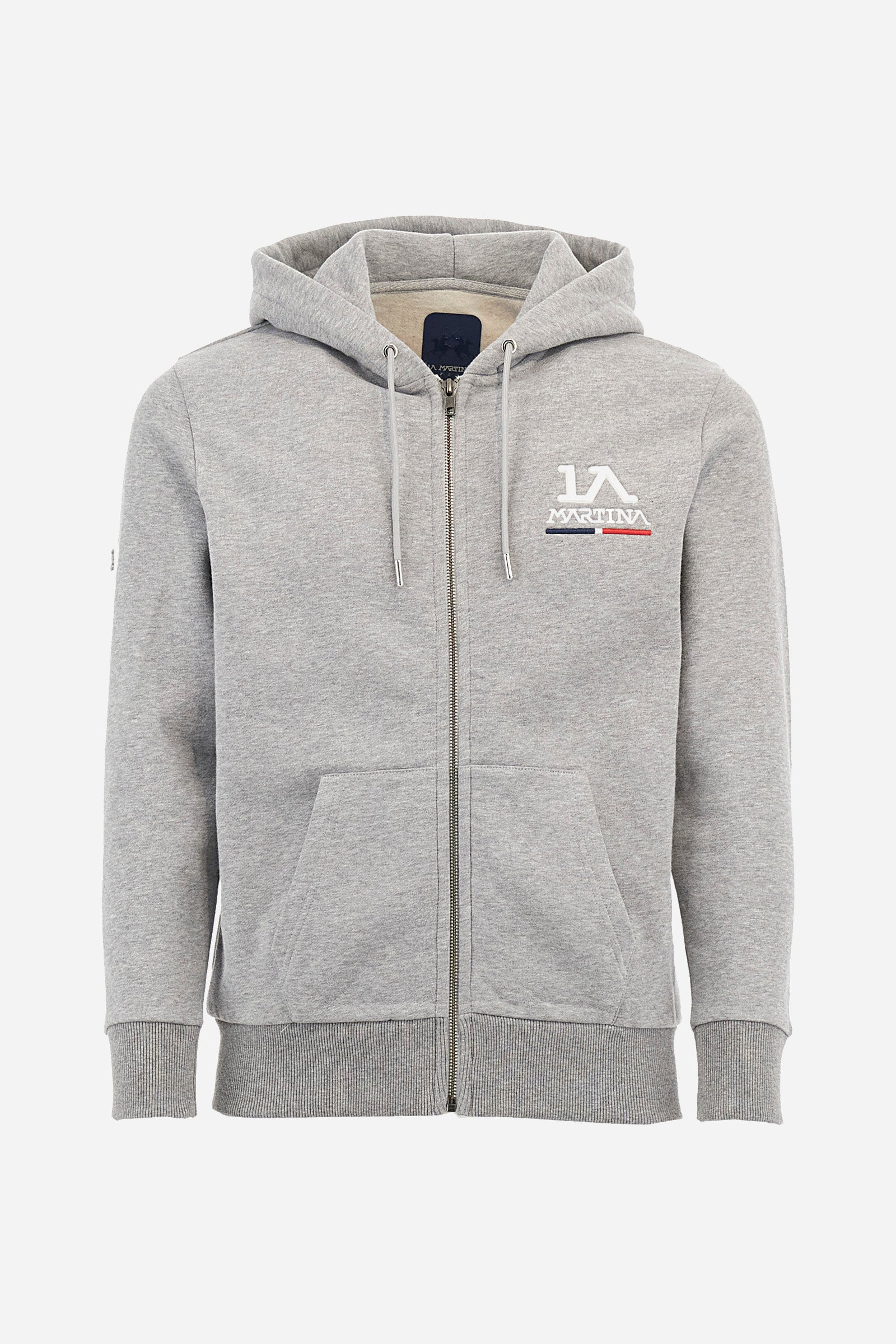 MAN HOODIE FULL ZIP SWEATSHIRT