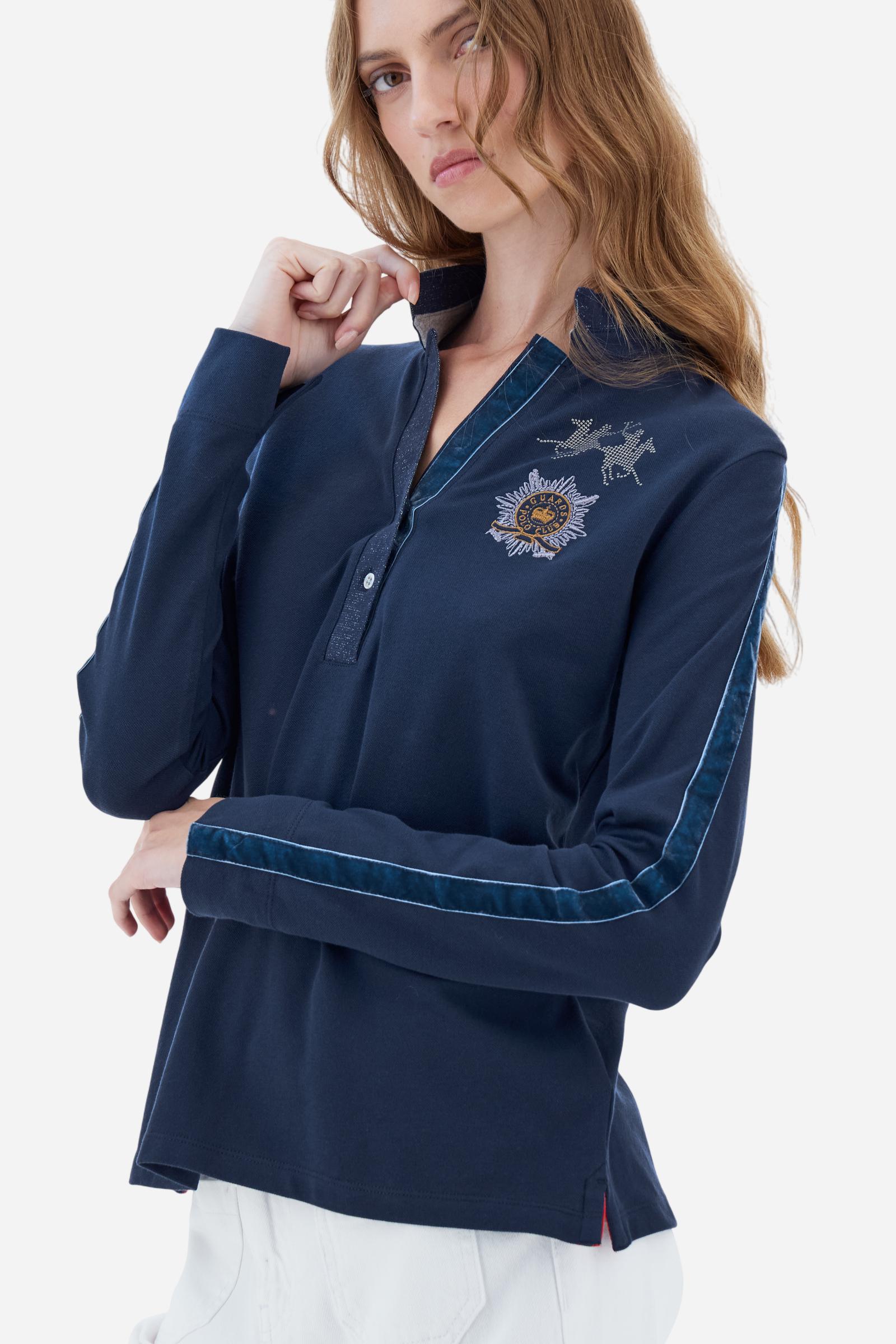 Polo de mujer en jersey elástico Guards - Bettie