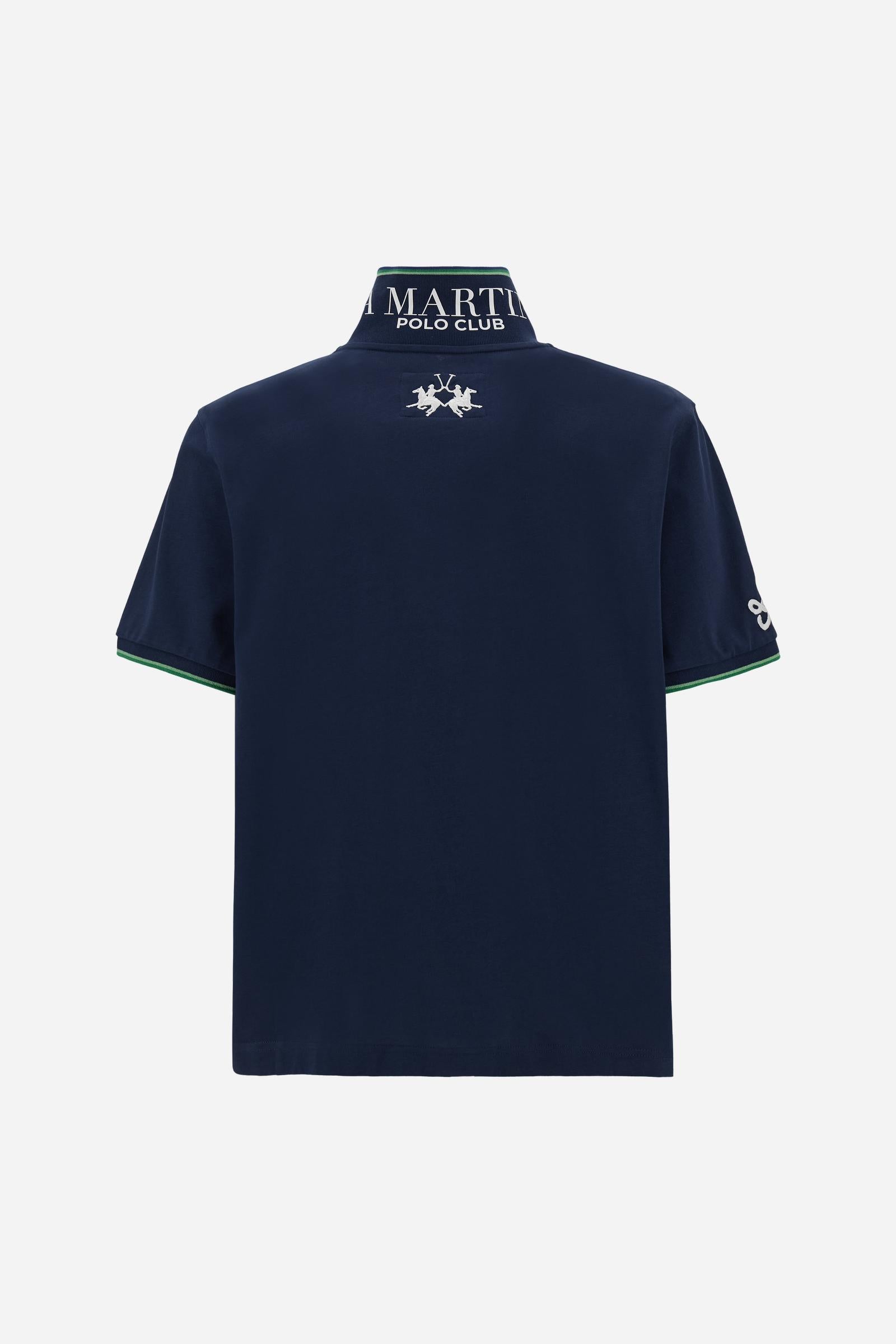 Men’s cotton jersey polo shirt Capri Edition – Cyru