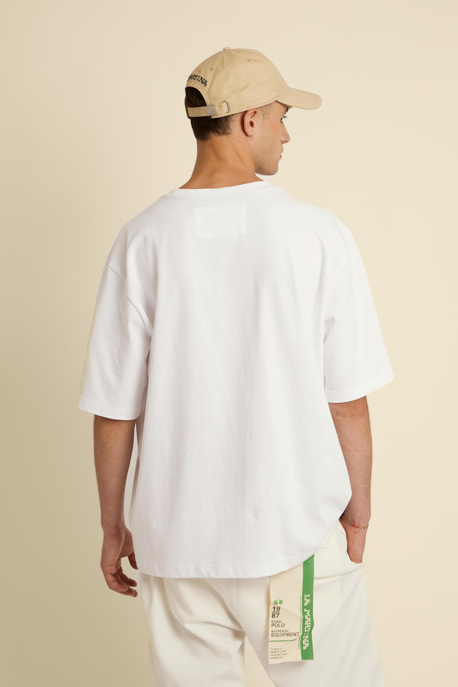 T-shirt uomo a manica corta in jersey di cotone Club Art Edition - Cristobal