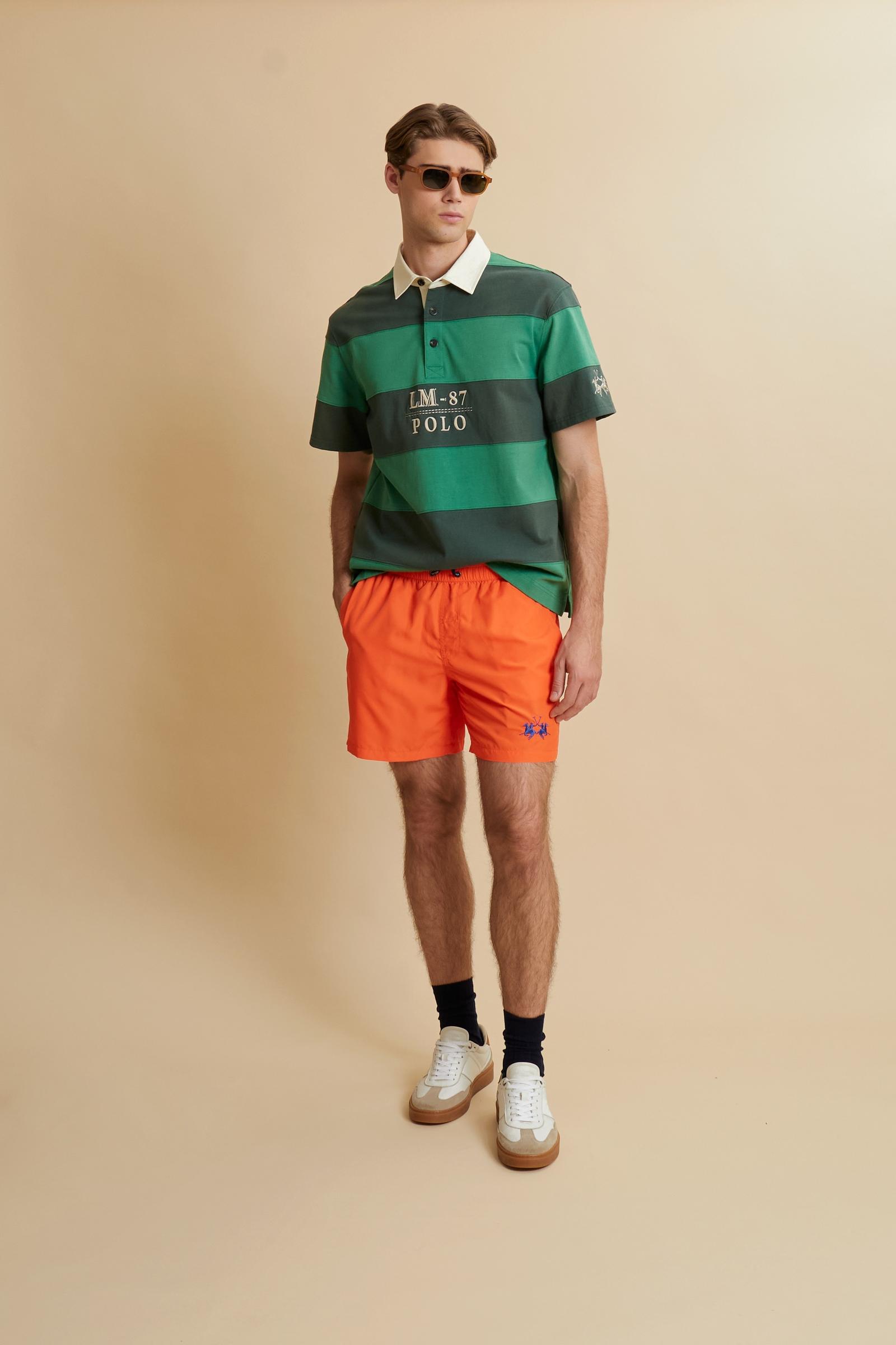 Men’s solid nylon swim shorts - Chuck