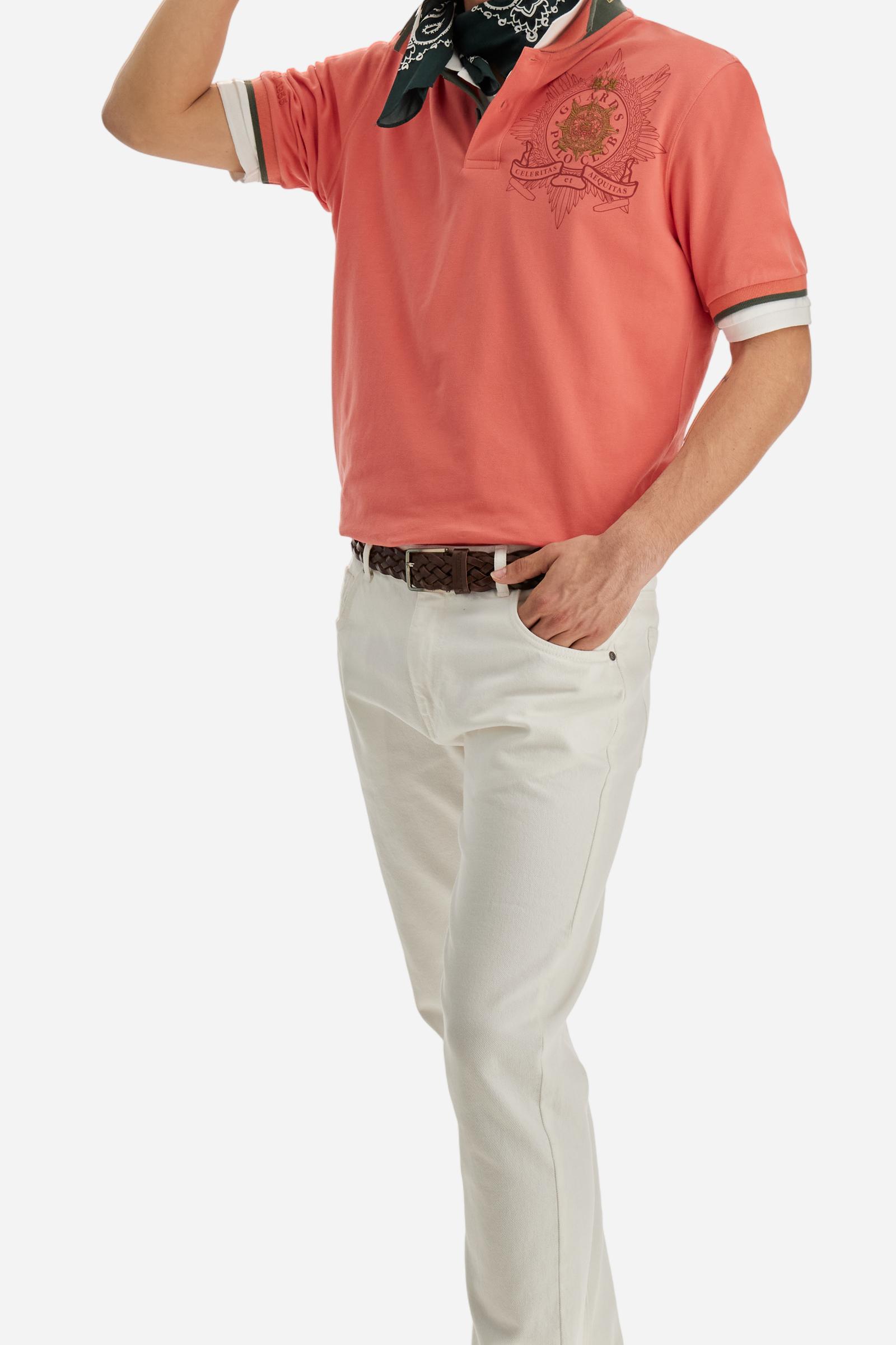 Guards polo shirt in piqué cotton in regular fit - Anfione
