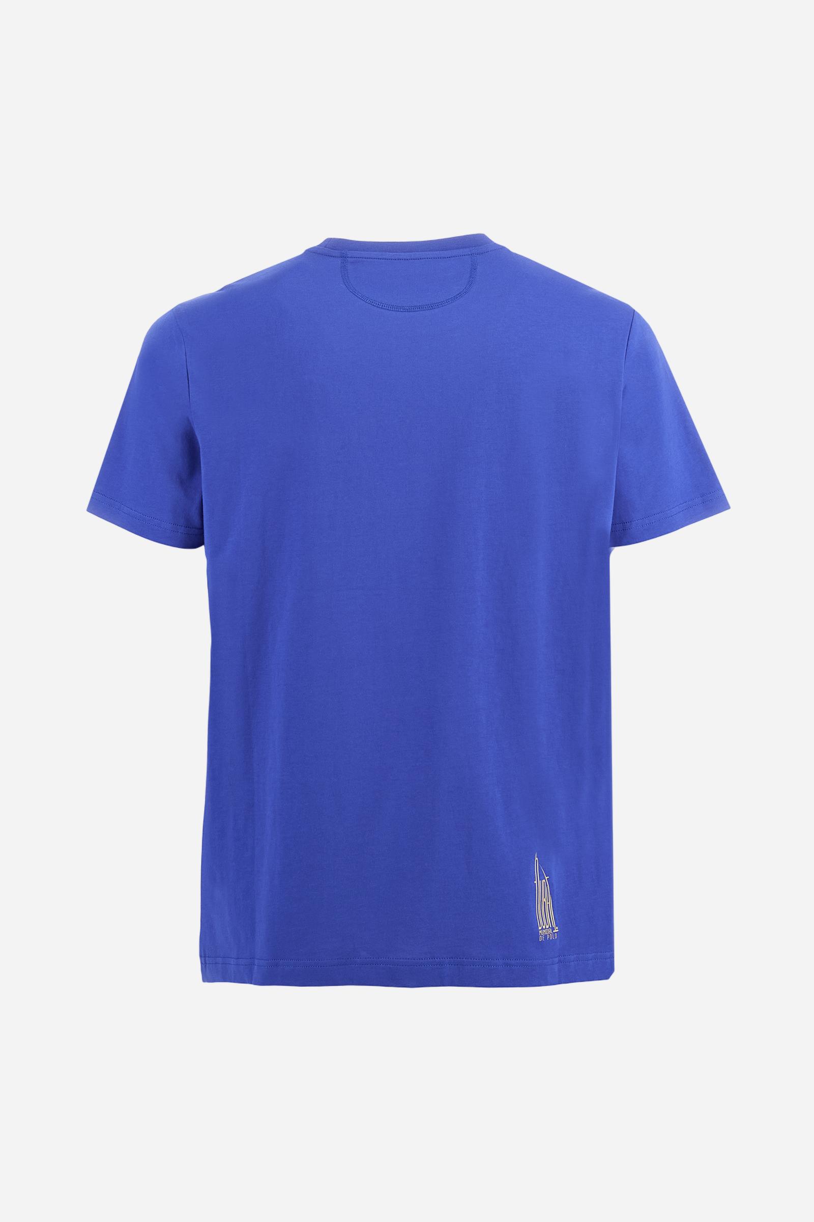 Regular fit cotton jersey T-shirt - Alberic