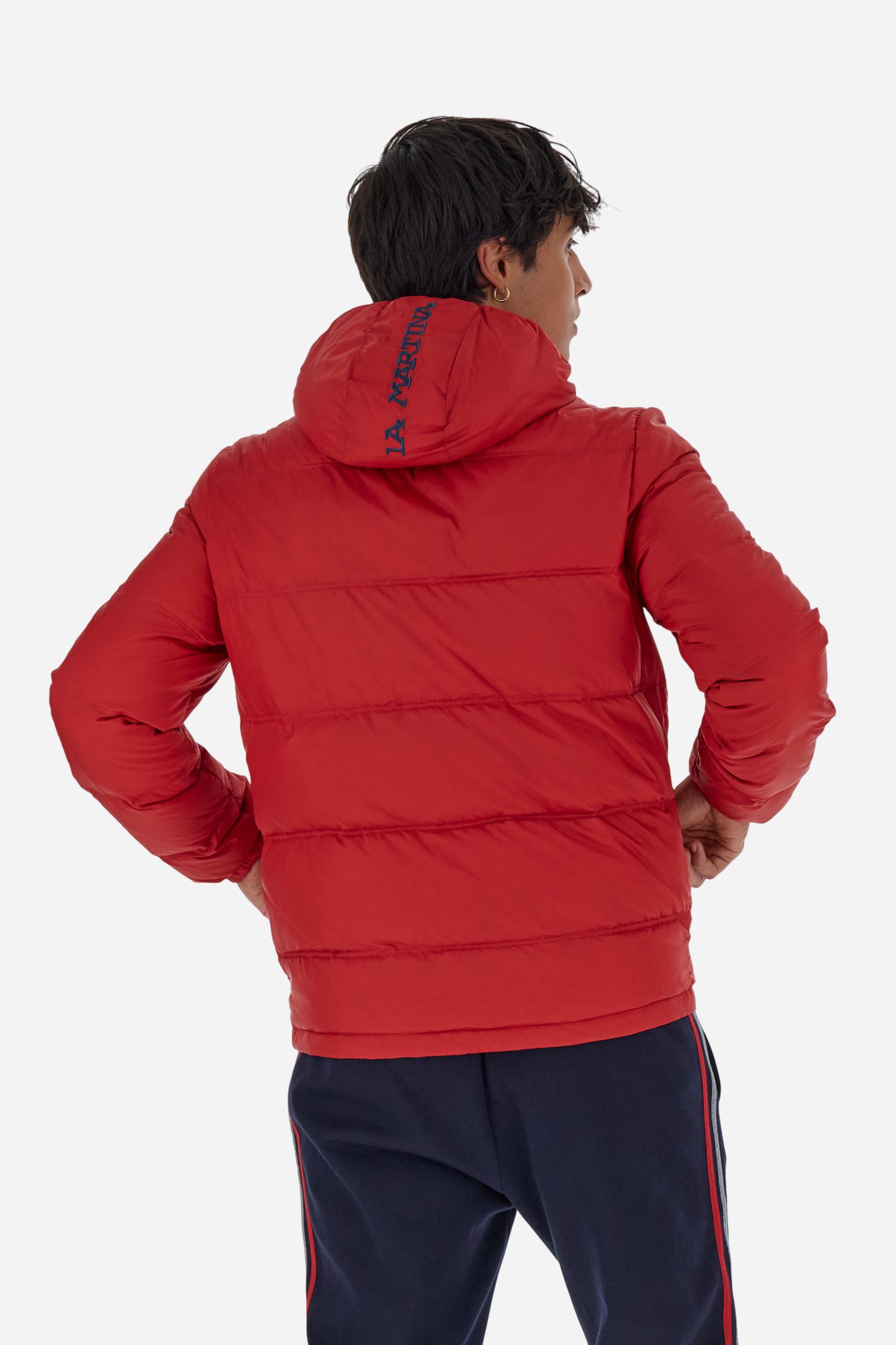 Men’s nylon down jacket with feather padding - Bertrand
