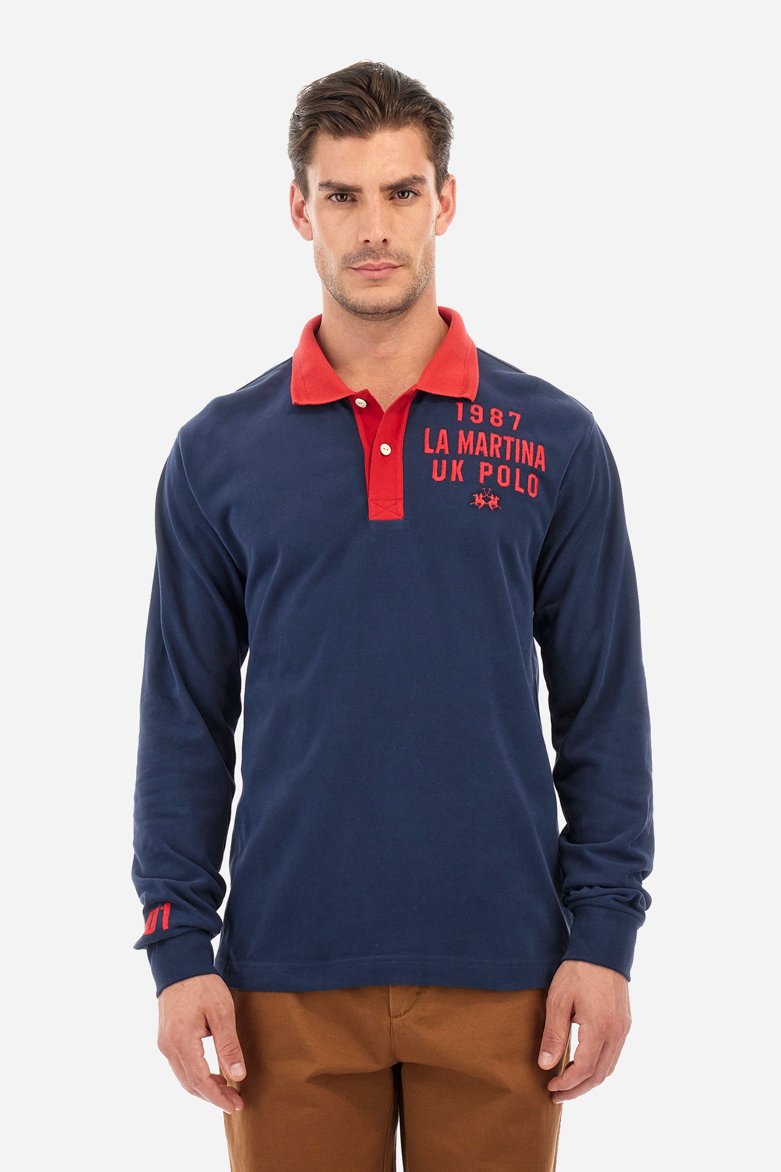 Men's comfort-fit polo shirt Wilbert La Martina