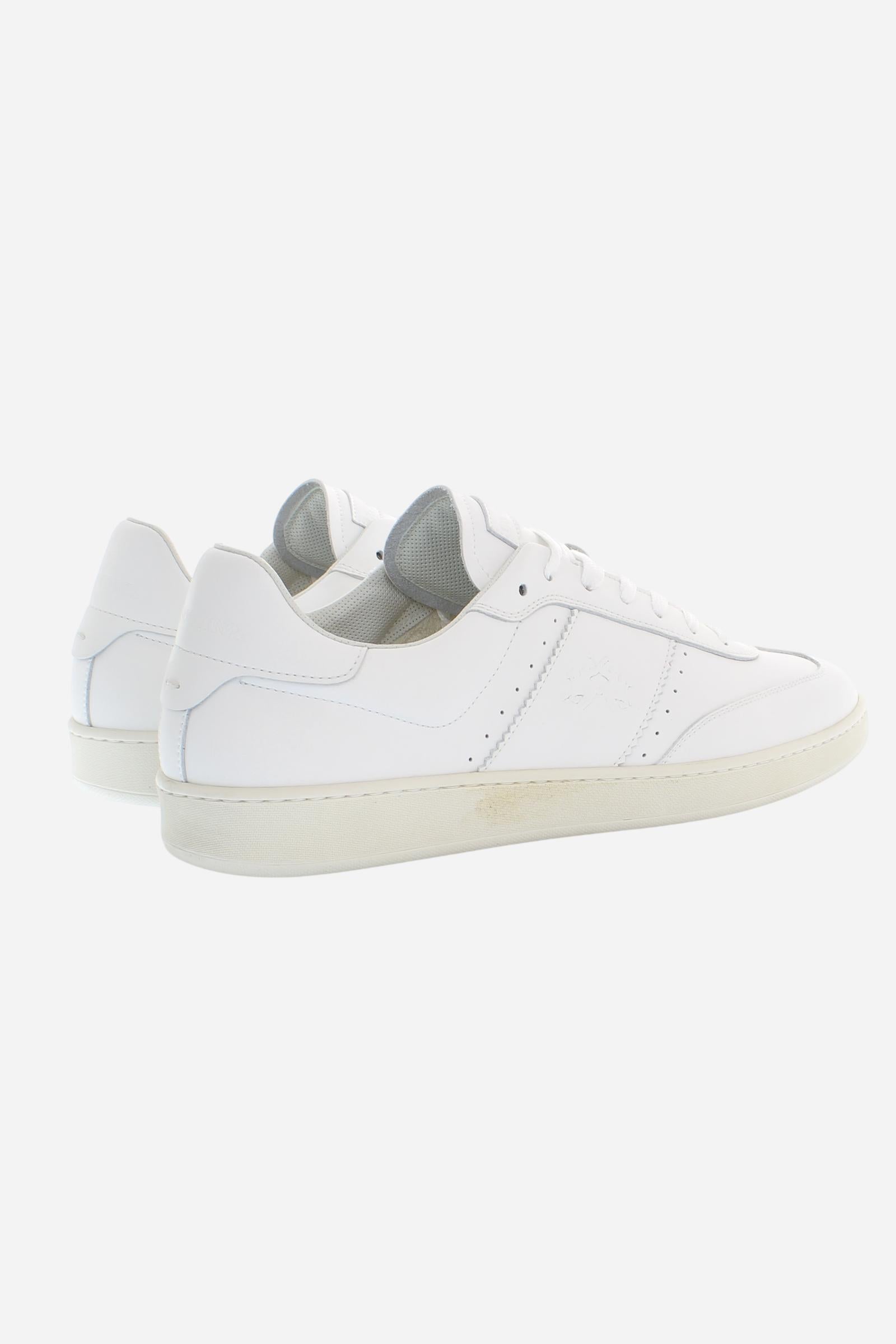 Men’s Heritage Leather Sneakers – Core Sage