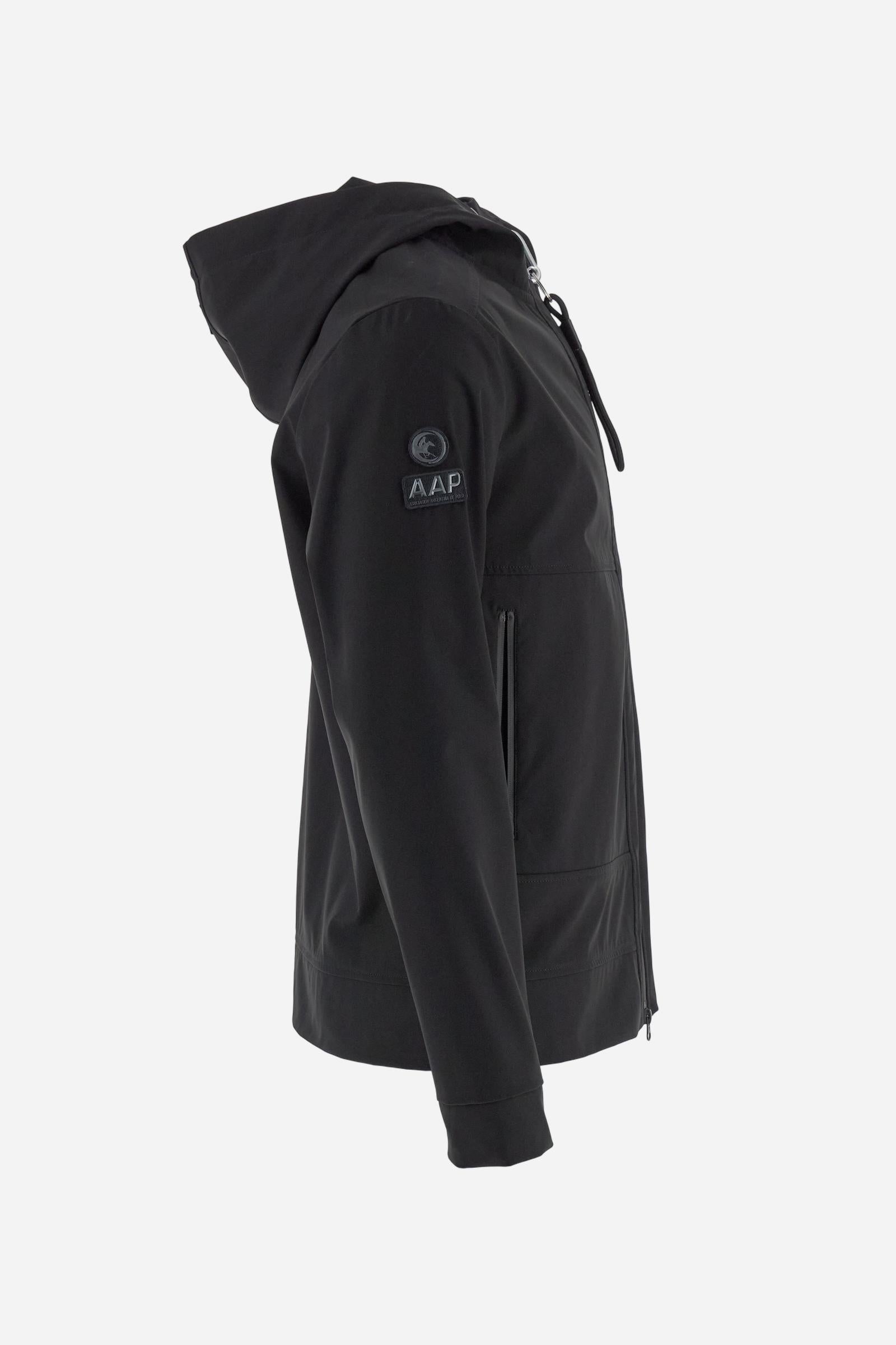 Men's hooded soft-shell jacket - Barnabas