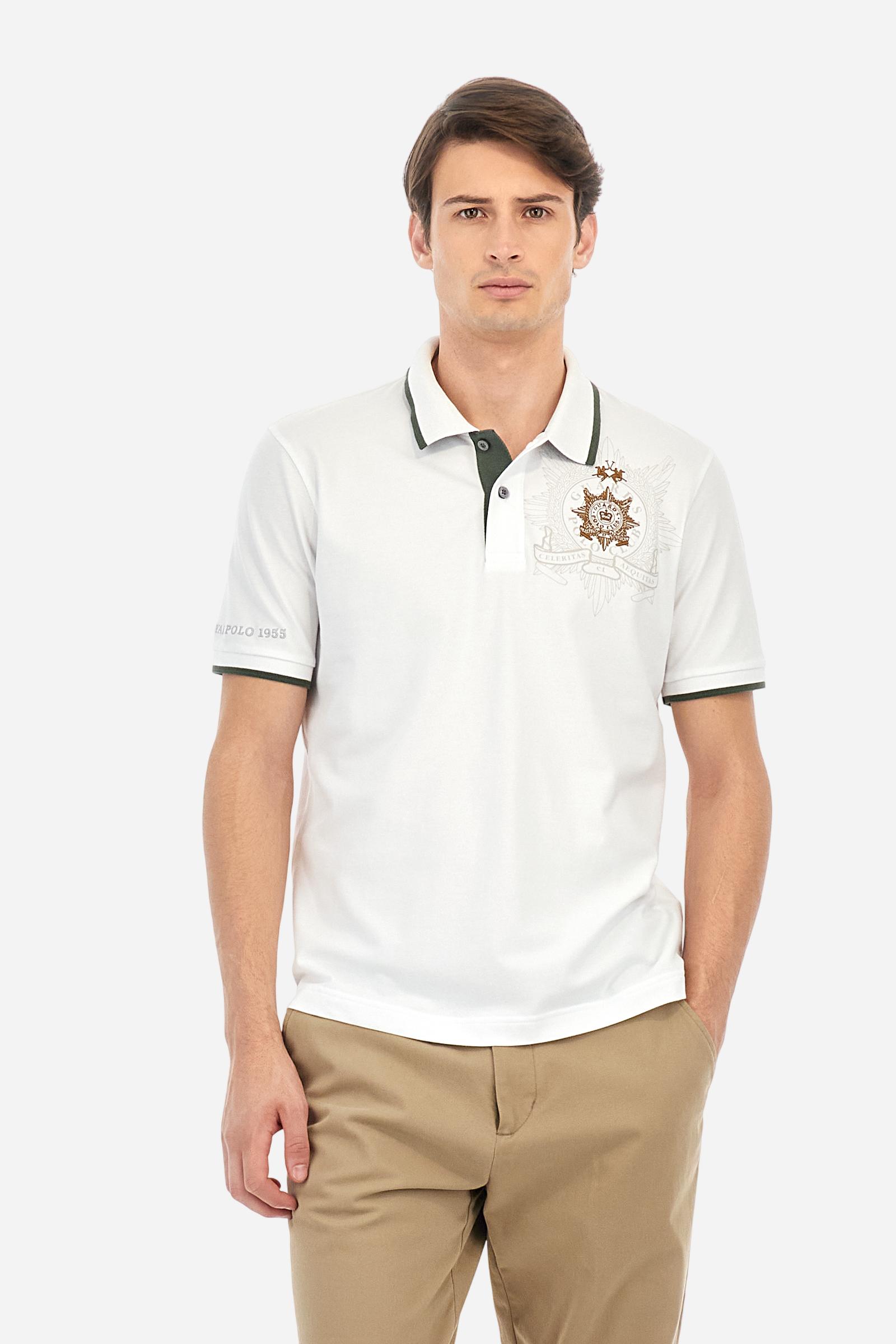 Guards polo shirt in piqué cotton in regular fit - Anfione