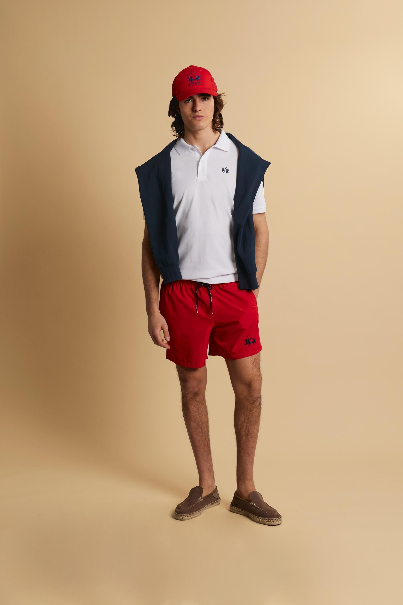 Men’s solid nylon swim shorts - Chuck