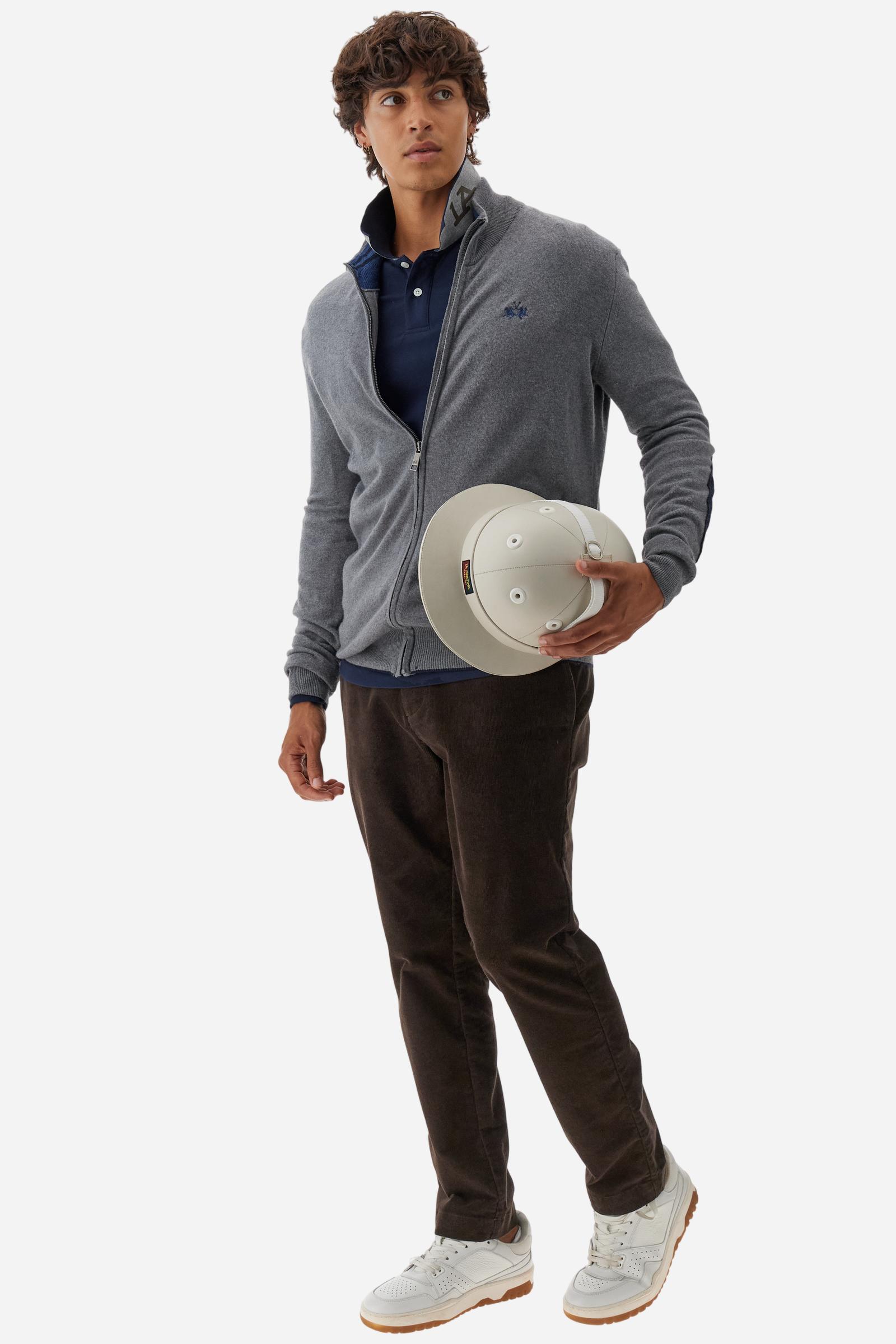 Men’s wool zip sweater - Brauwin