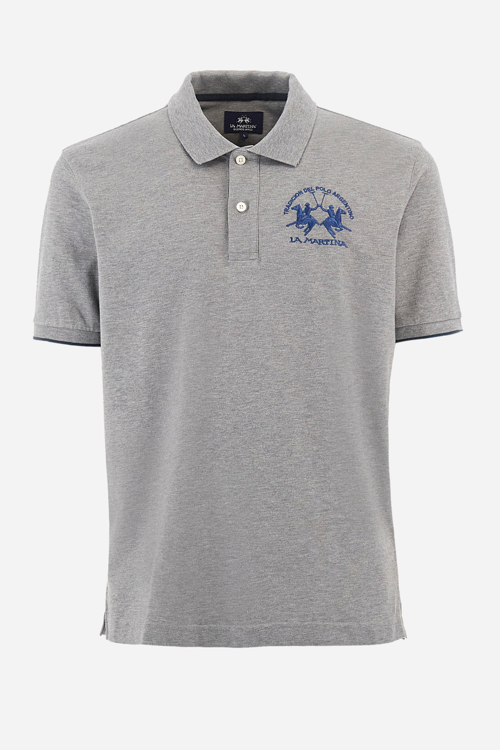 Men's regular-fit Polo Shirt - Medium Heather Grey