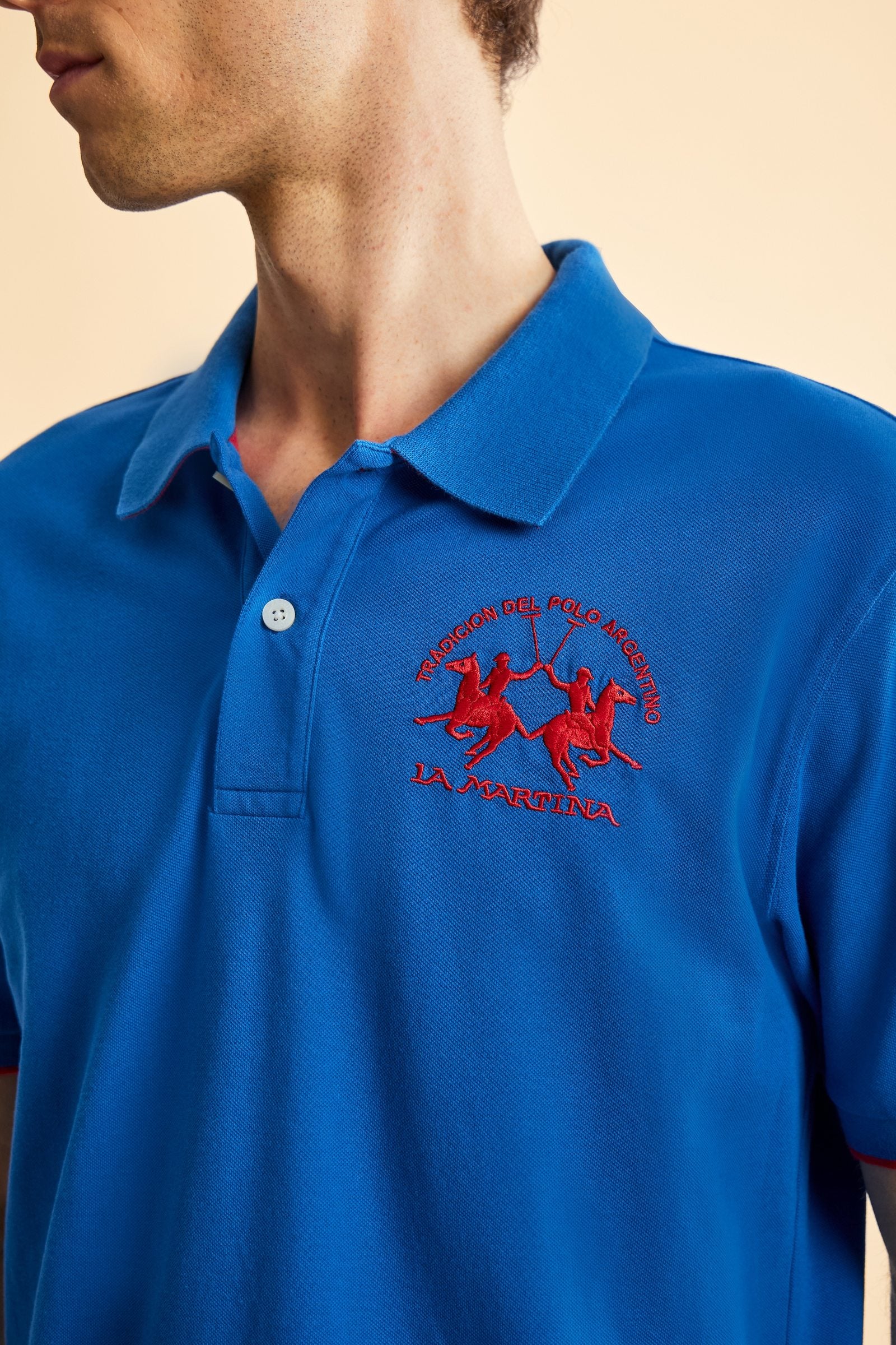 Men's regular-fit Polo Shirt - Classic Blue