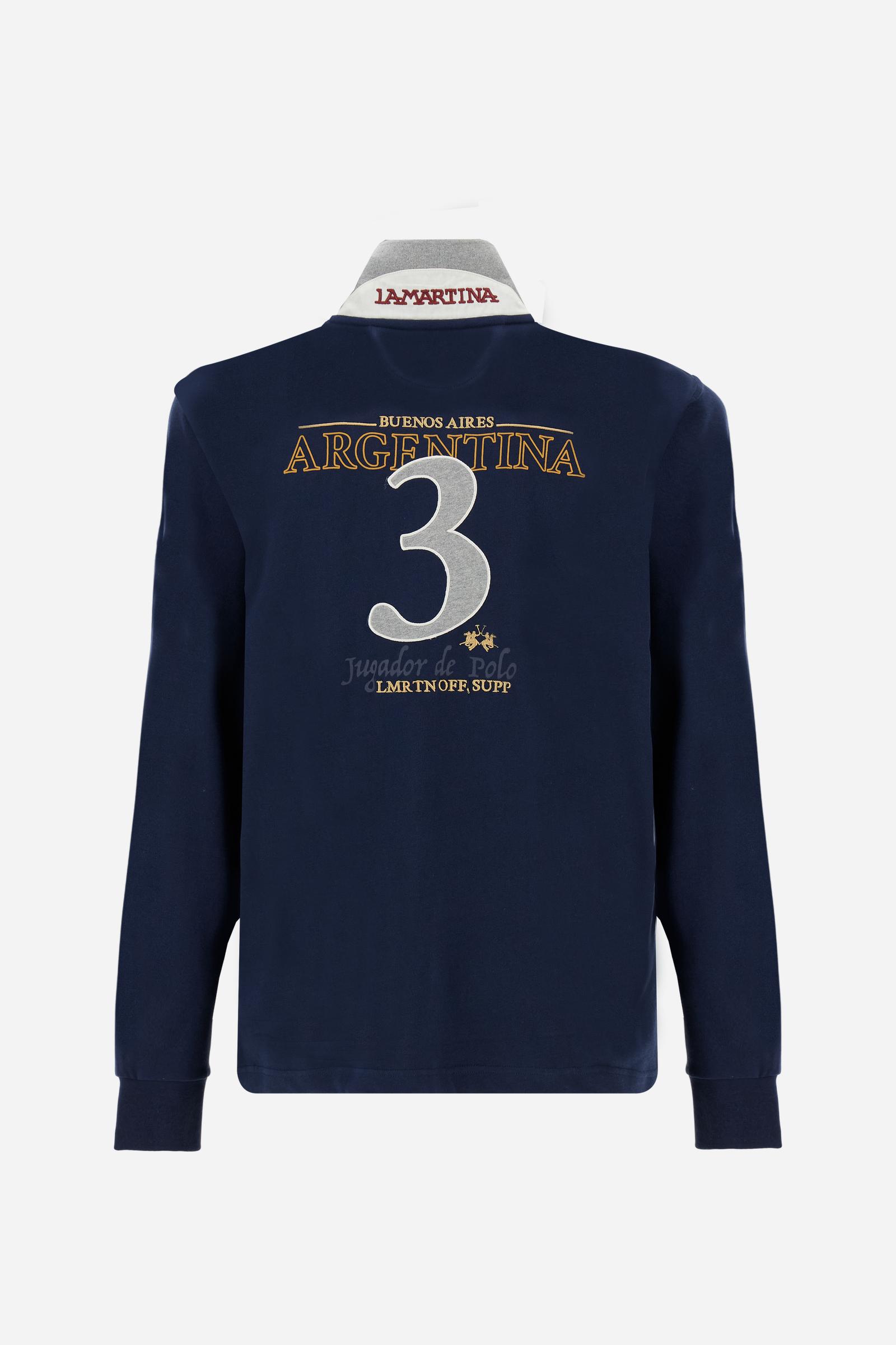 Men’s soft‑touch jersey polo shirt - Boniface