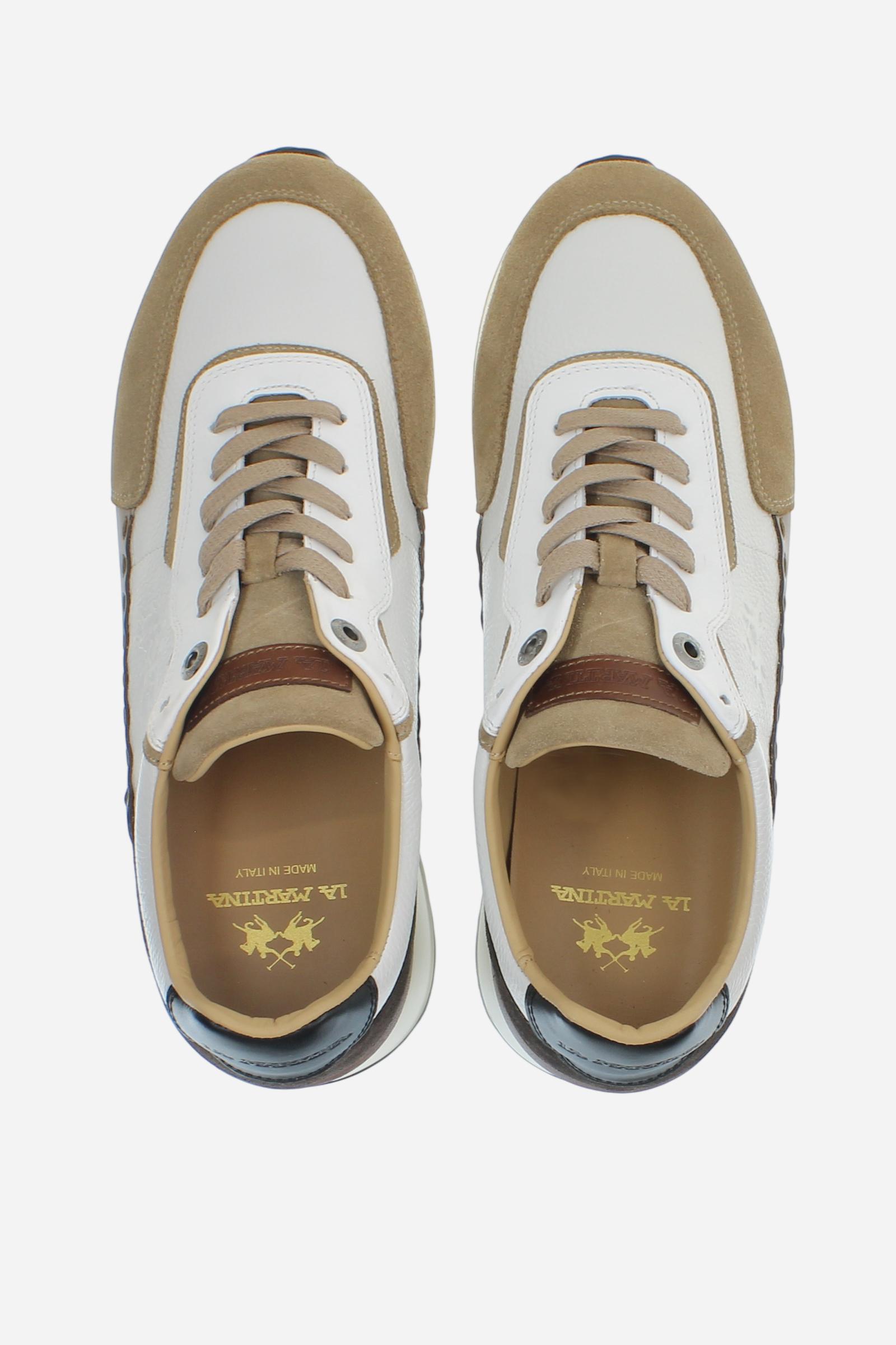 Basket pour homme en cuir avec semelle XL Extralight en EVA