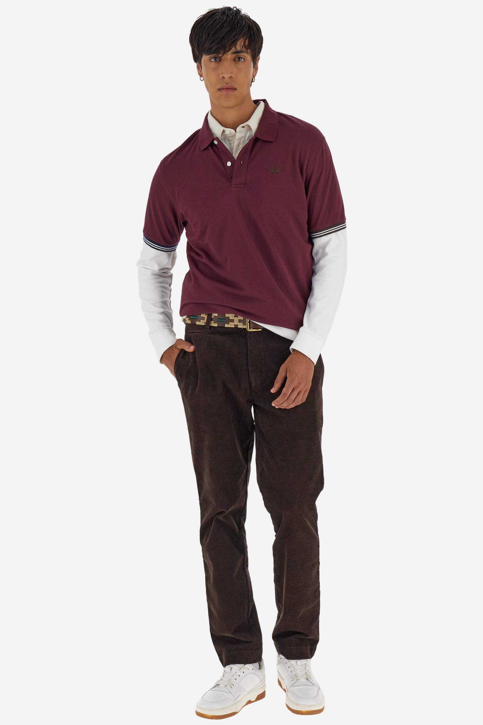 Men’s corduroy chino trousers - Bronte