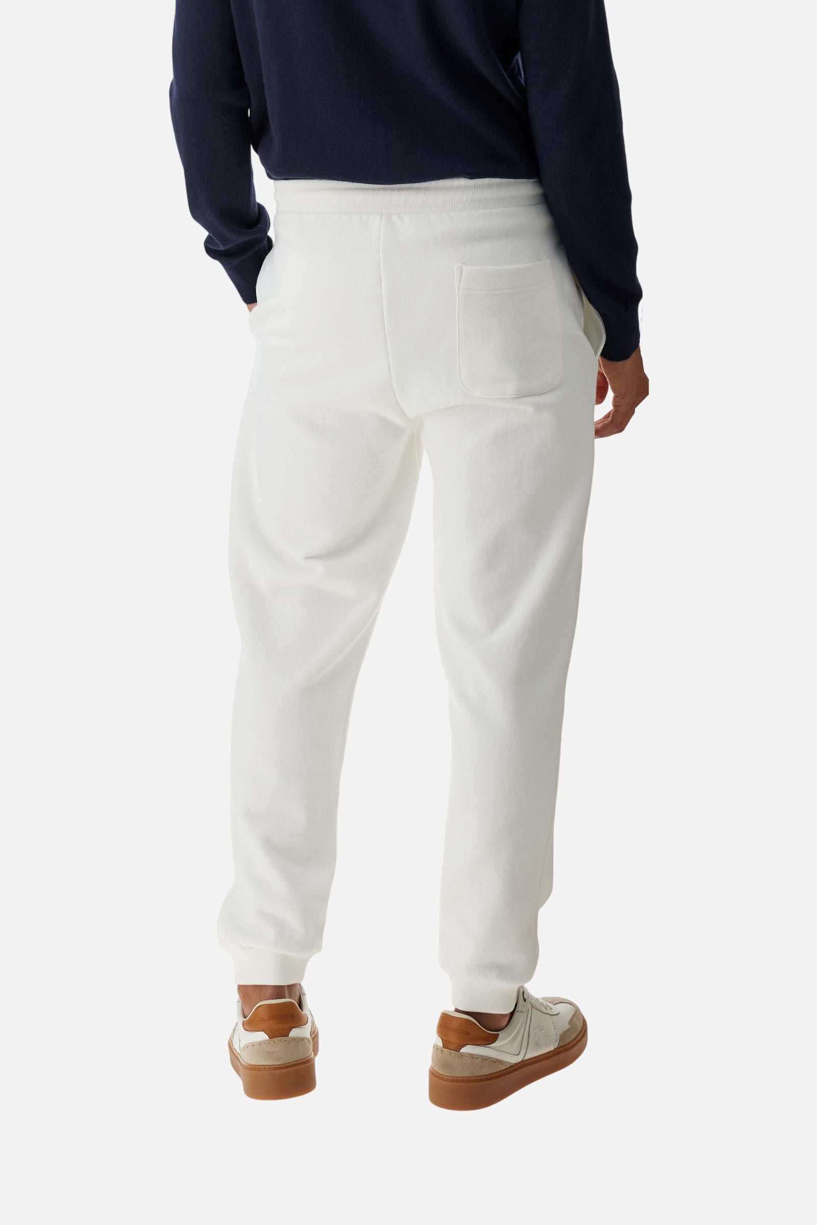 Men’s jogging pants in brushed cotton - Banyell