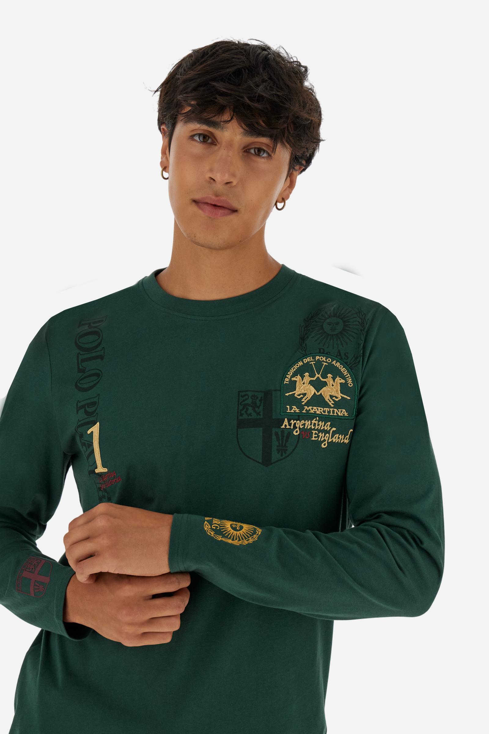 Camiseta de hombre en jersey con estampado - Bernabe