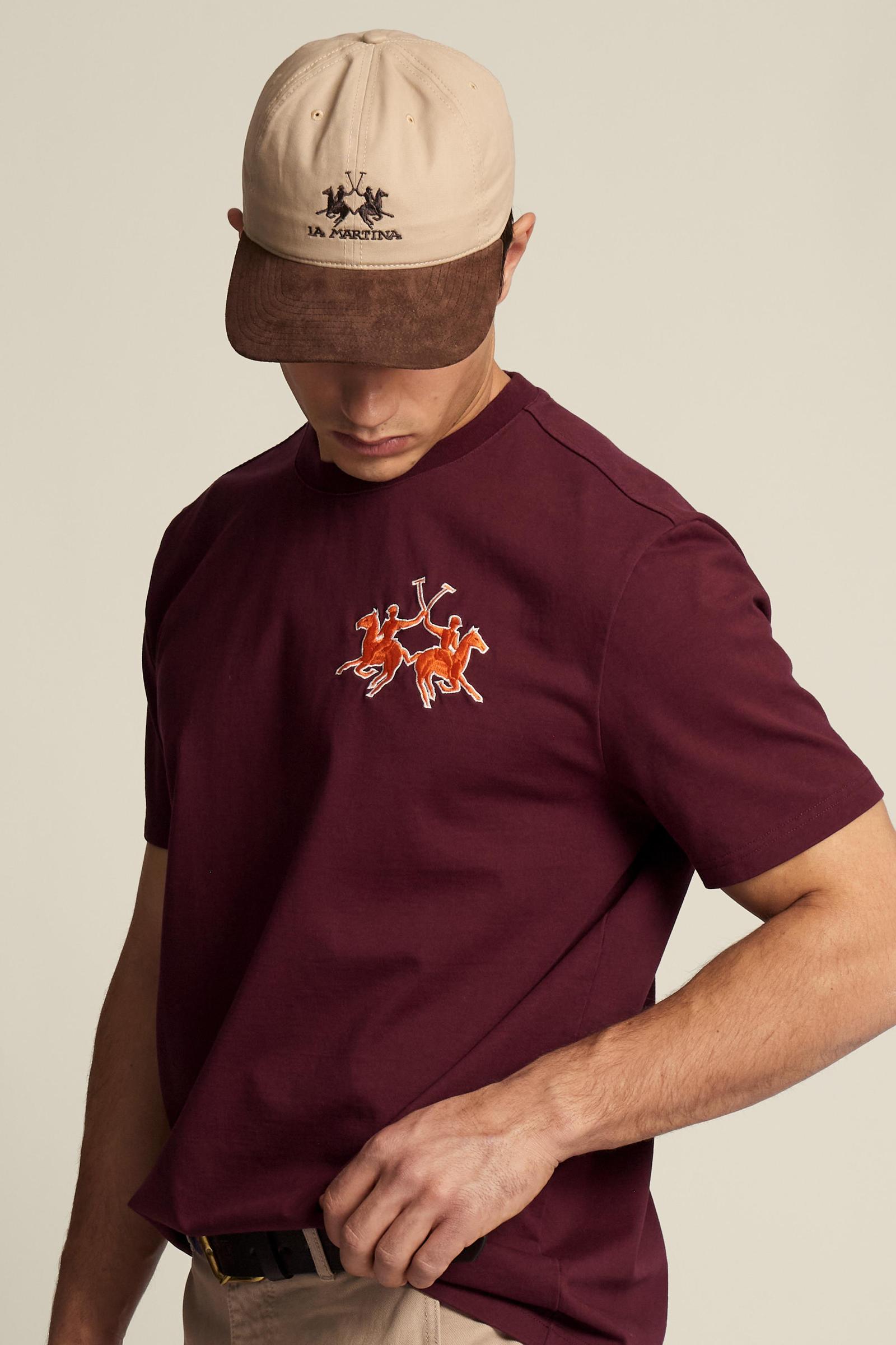 Men’s heavy jersey T-shirt 3D logo - Cornell