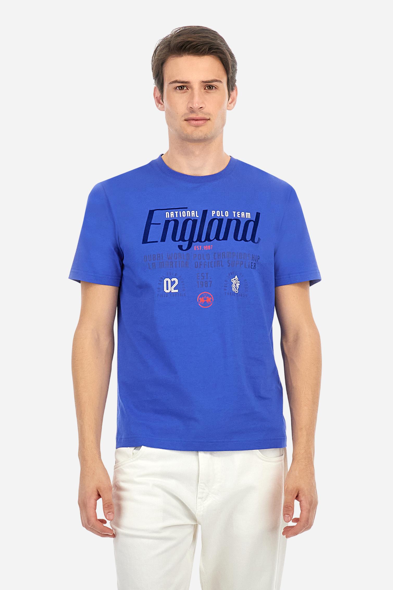 Regular fit cotton jersey T-shirt - Alberic