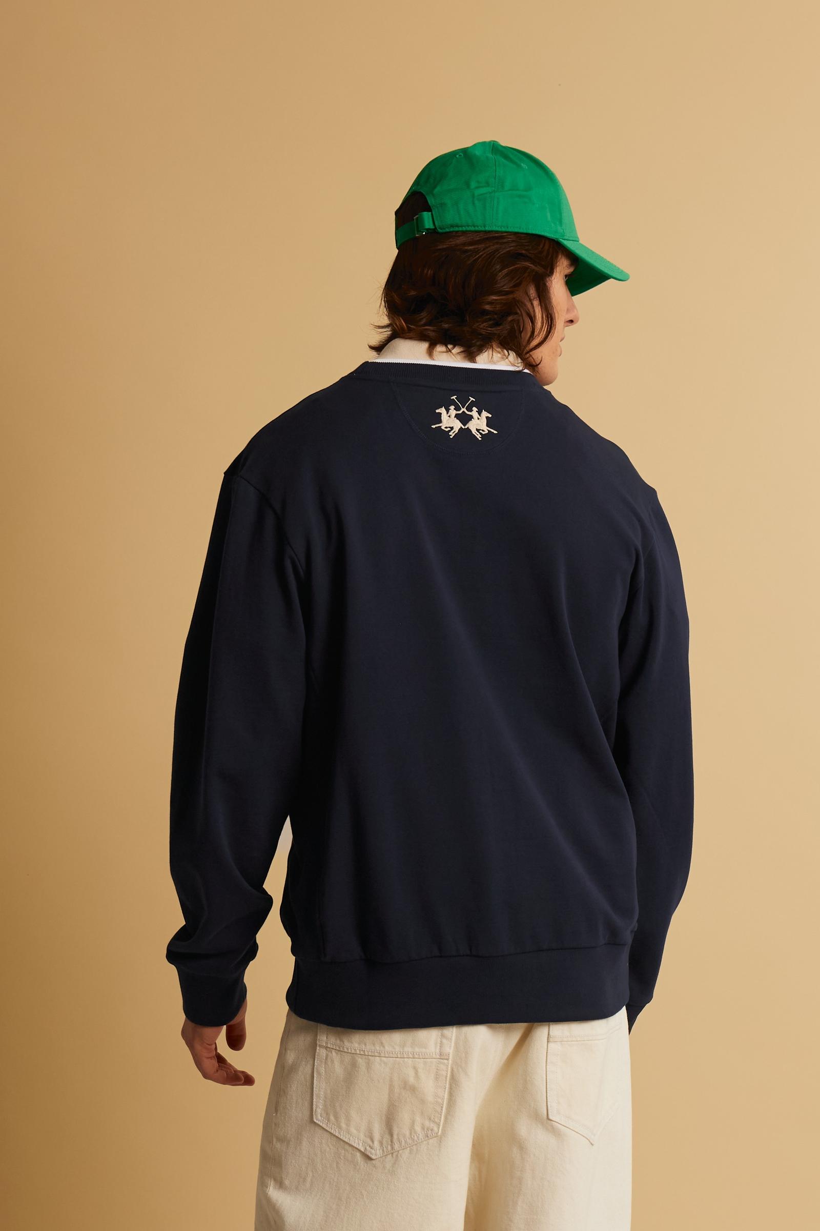 Men’s cotton Academy Polo sweatshirt – Clement