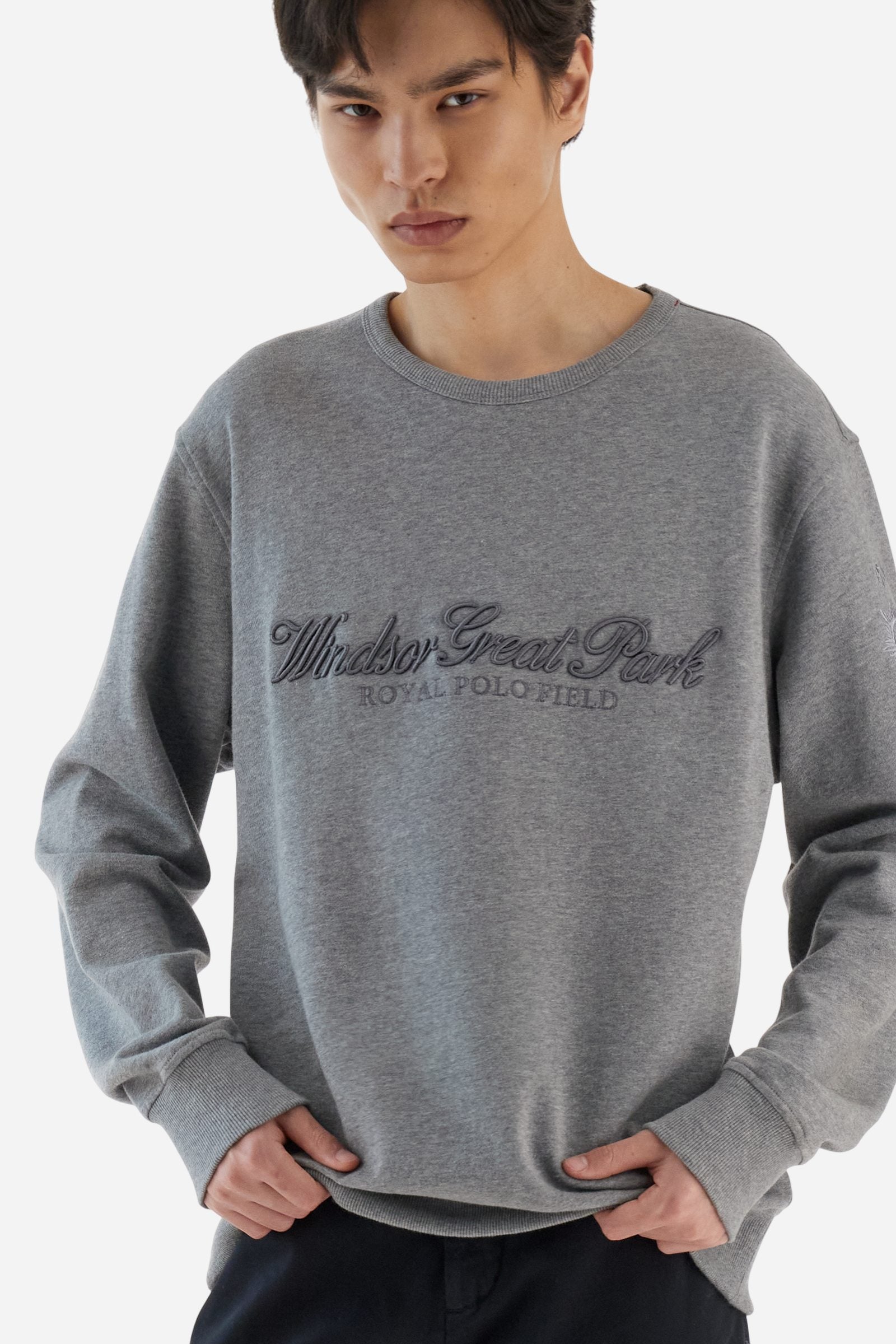Men’s crew neck sweatshirt Windsor Great Park - Baltasar
