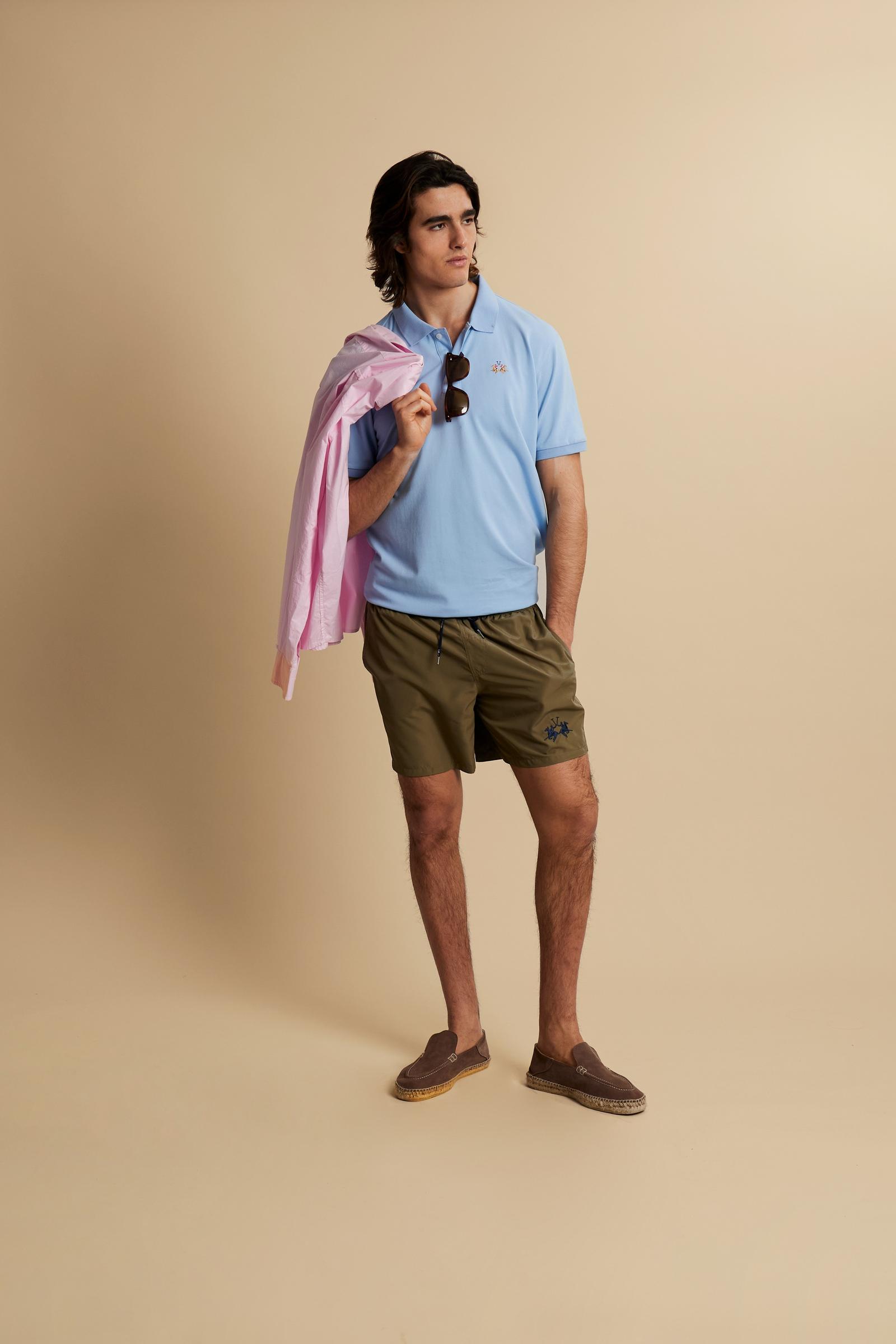 Men’s solid nylon swim shorts - Chuck